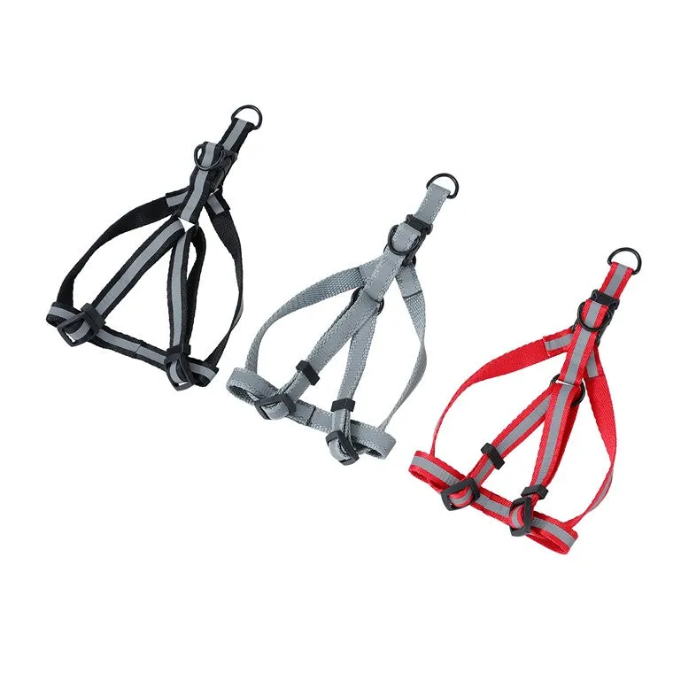 Adjustable Pet Harness, Small, 3 Asstd Colours