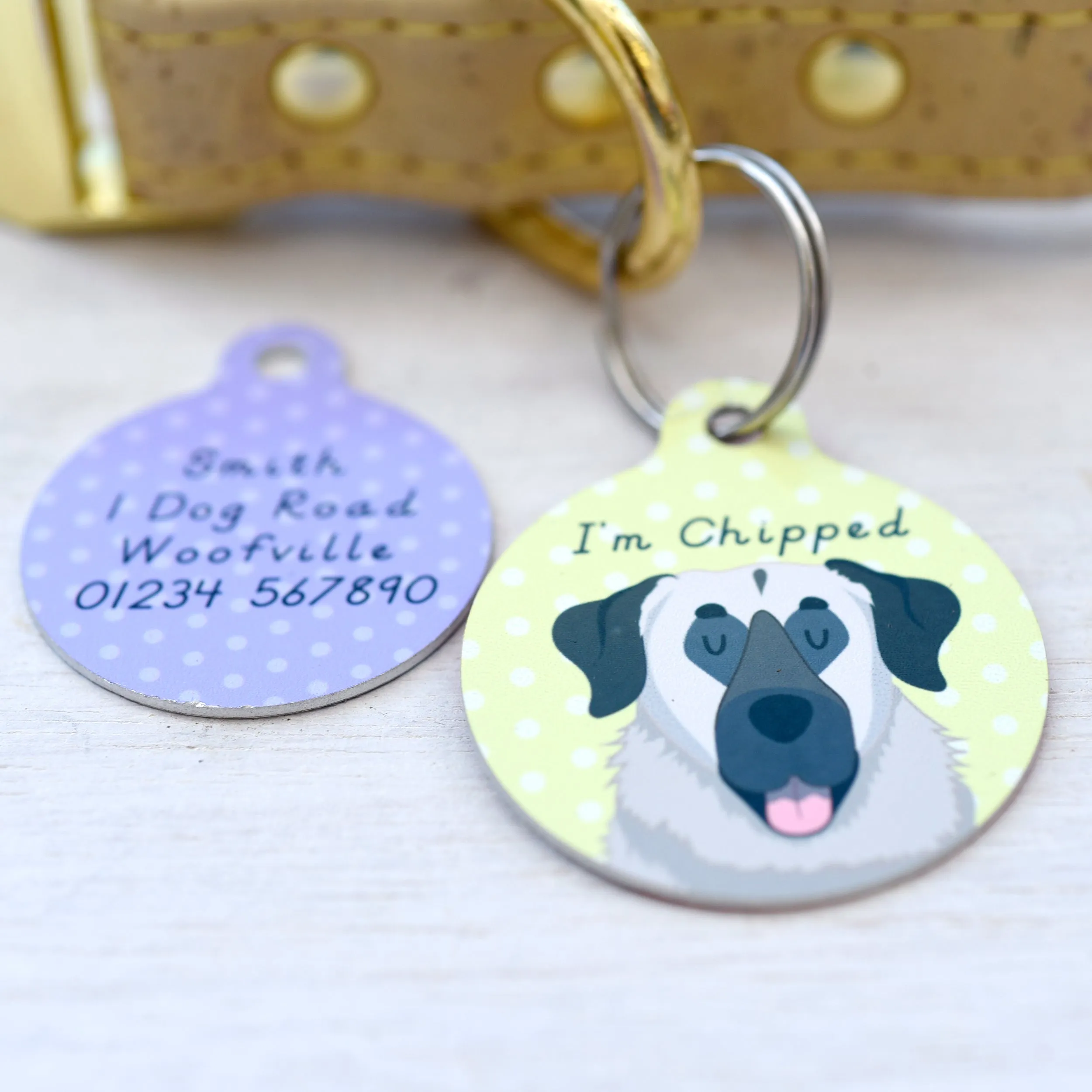 Anatolian Shepherd Dog ID Tag Personalised