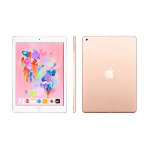 Apple 9.7" iPad (Early 2018, 128GB, Wi-Fi   4G LTE, Gold)