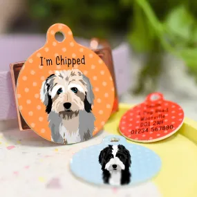 Aussiedoodle Personalised Dog ID Tag