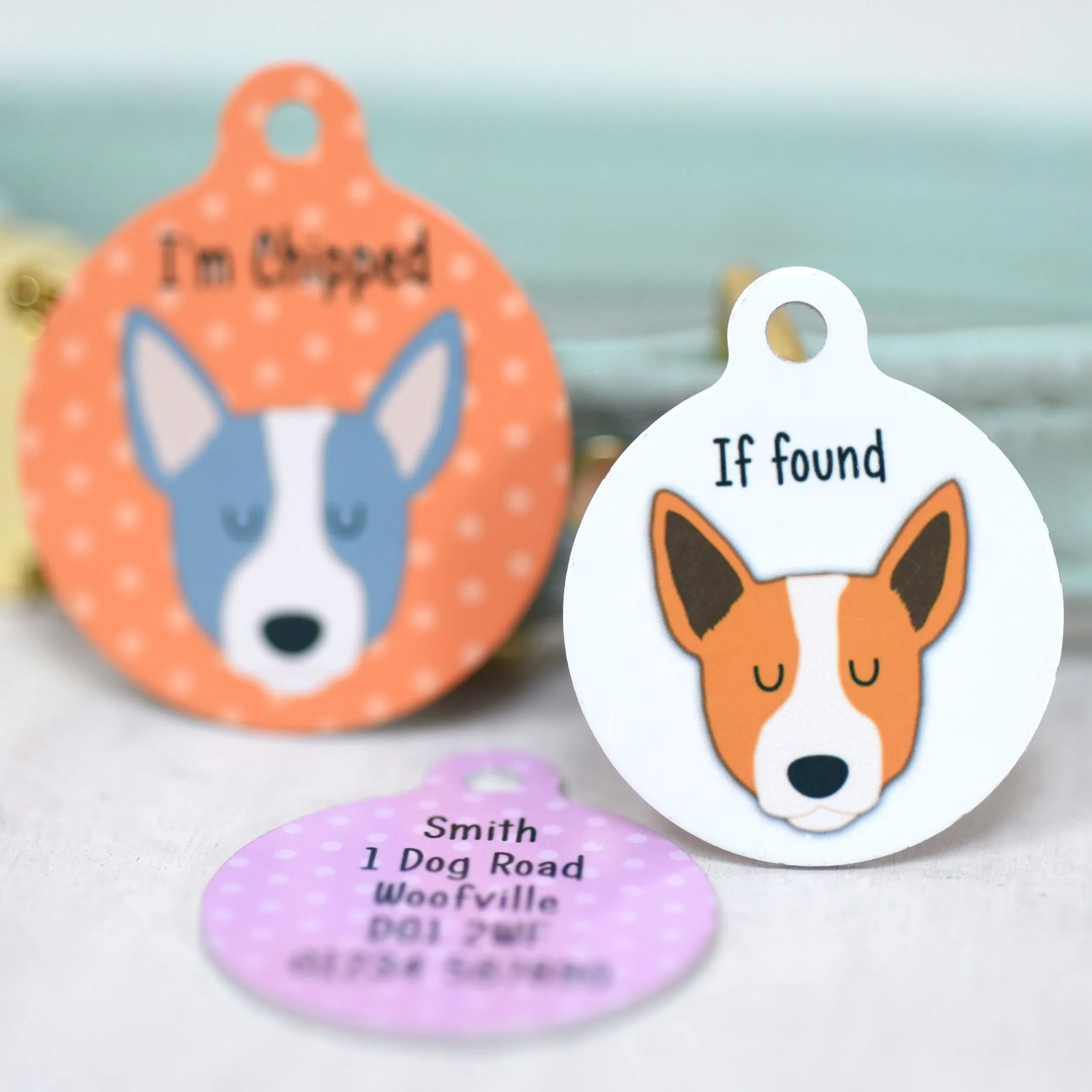 Australian Cattle Dog Personalised Dog ID Tag