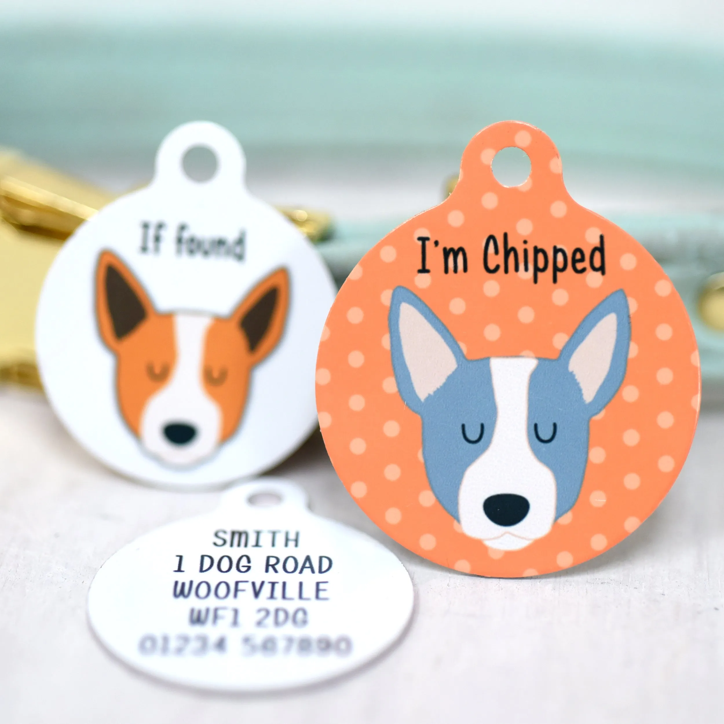 Australian Cattle Dog Personalised Dog ID Tag