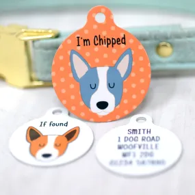 Australian Cattle Dog Personalised Dog ID Tag