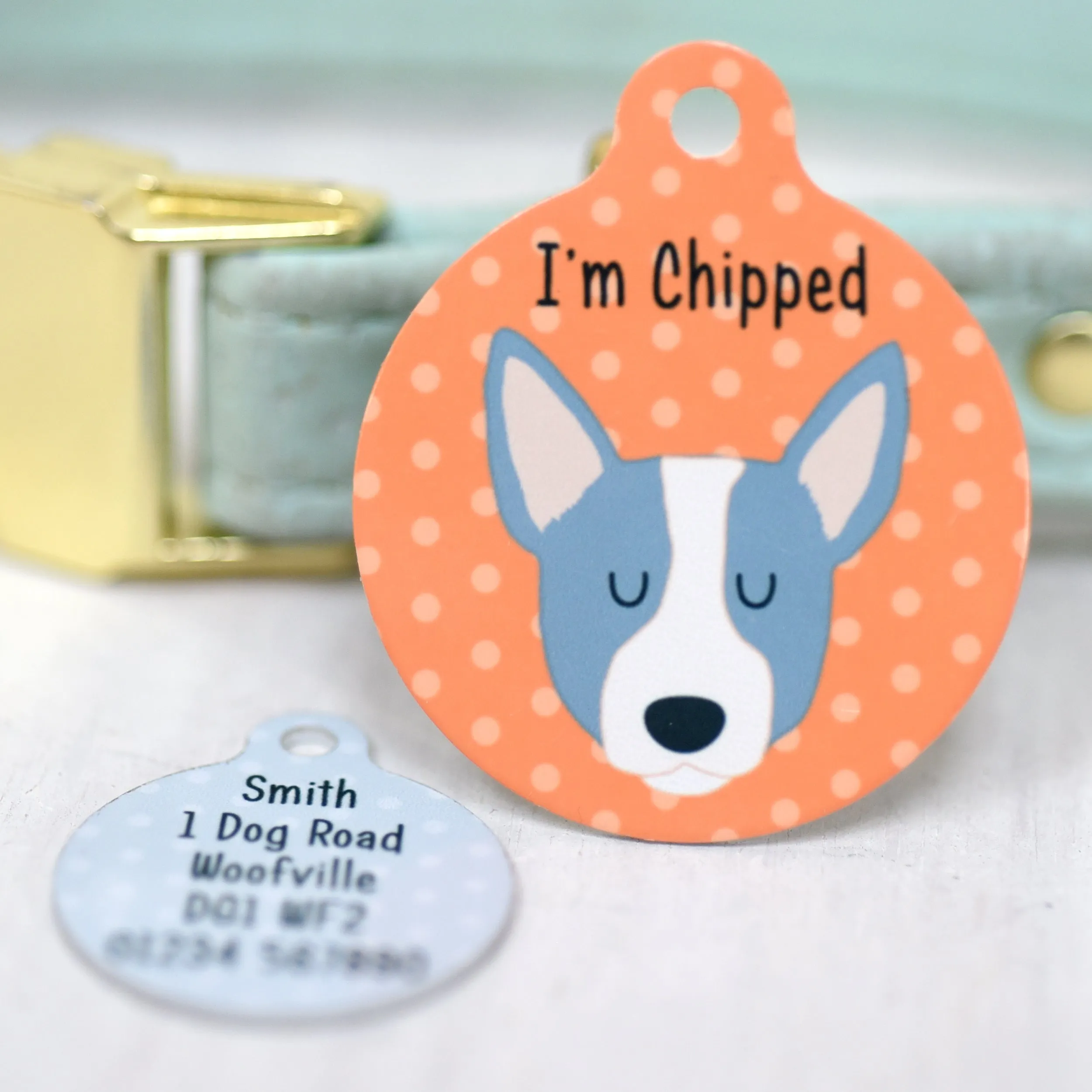 Australian Cattle Dog Personalised Dog ID Tag