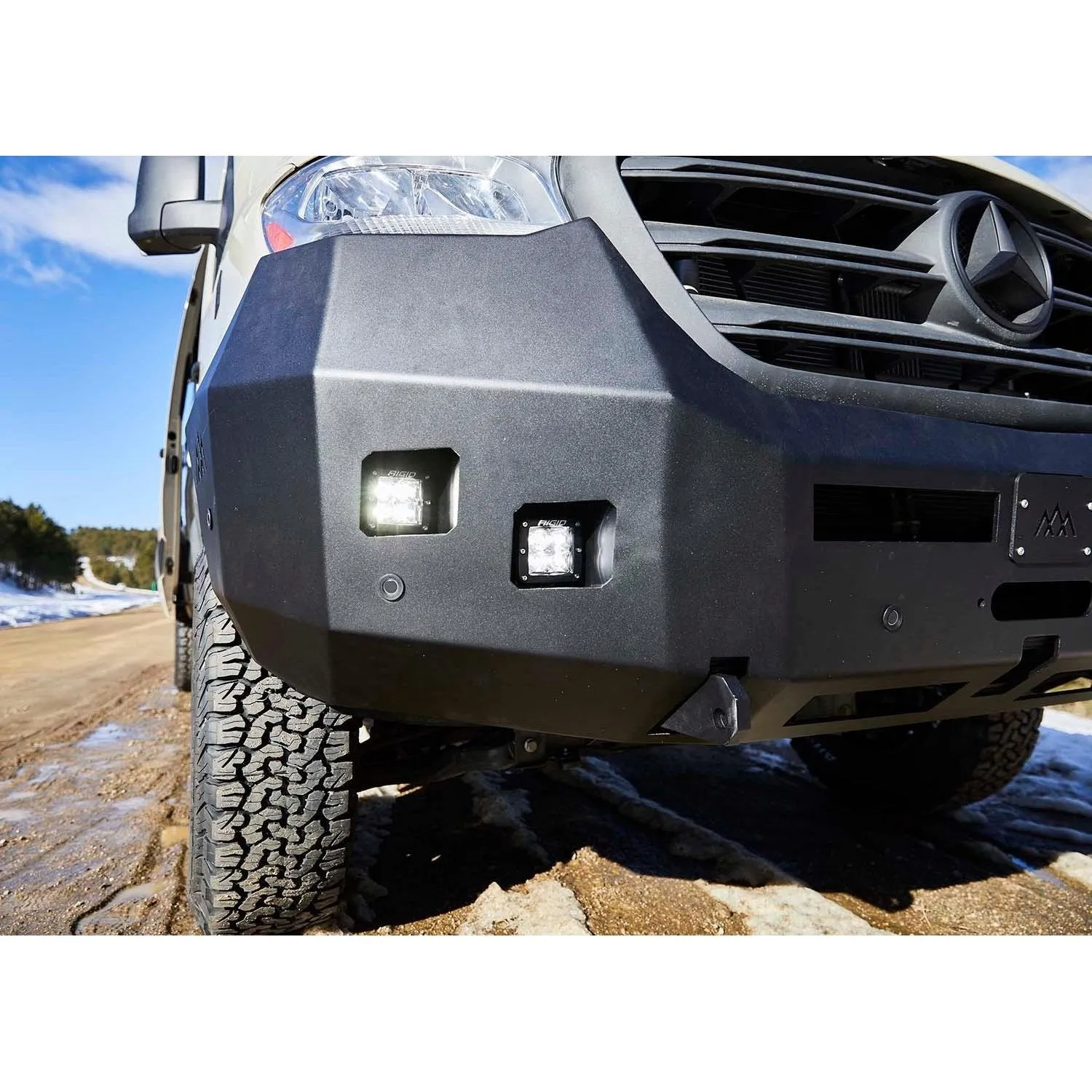 Backwoods Adventure Mods Mercedes Sprinter (2019 ) Front Bumper [No Bull Bar]