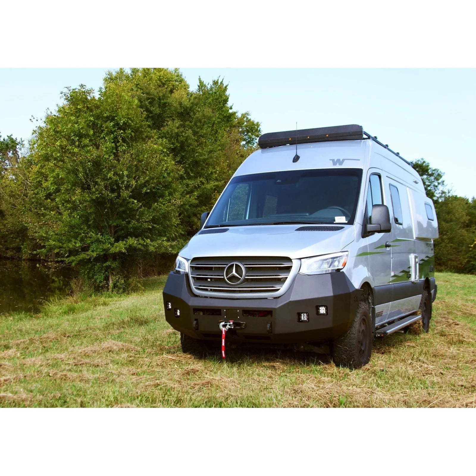 Backwoods Adventure Mods Mercedes Sprinter (2019 ) Front Bumper [No Bull Bar]