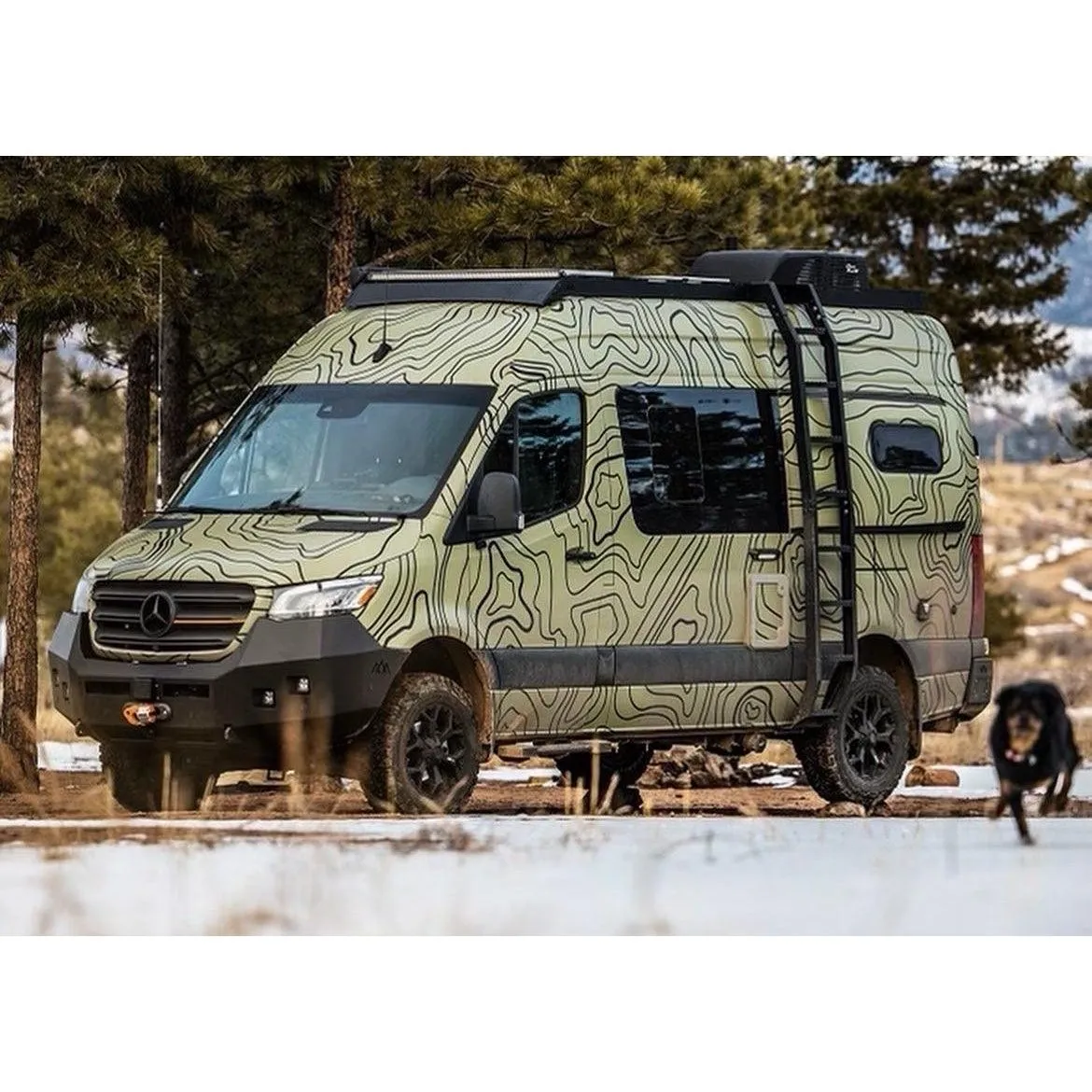 Backwoods Adventure Mods Mercedes Sprinter (2019 ) Front Bumper [No Bull Bar]