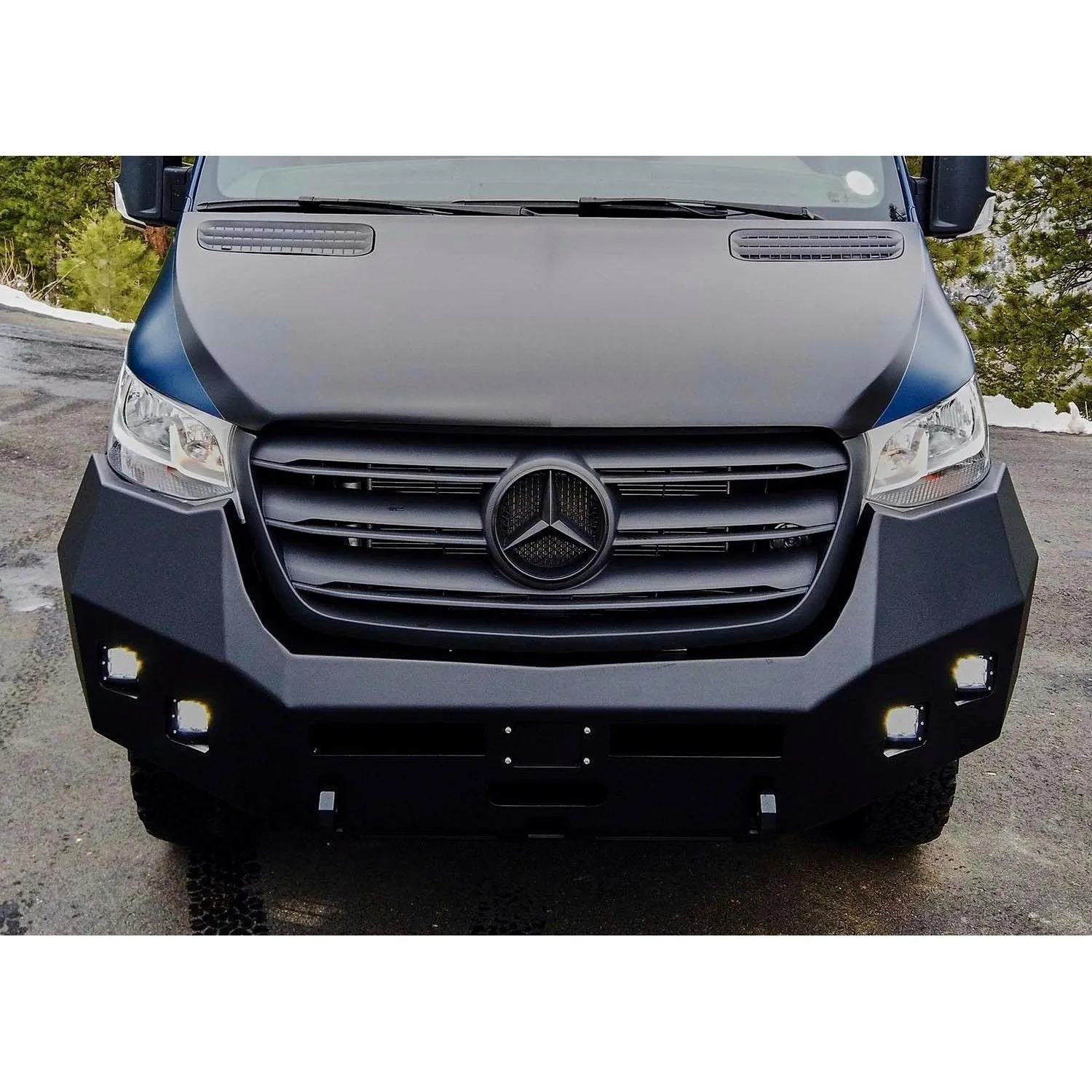 Backwoods Adventure Mods Mercedes Sprinter (2019 ) Front Bumper [No Bull Bar]