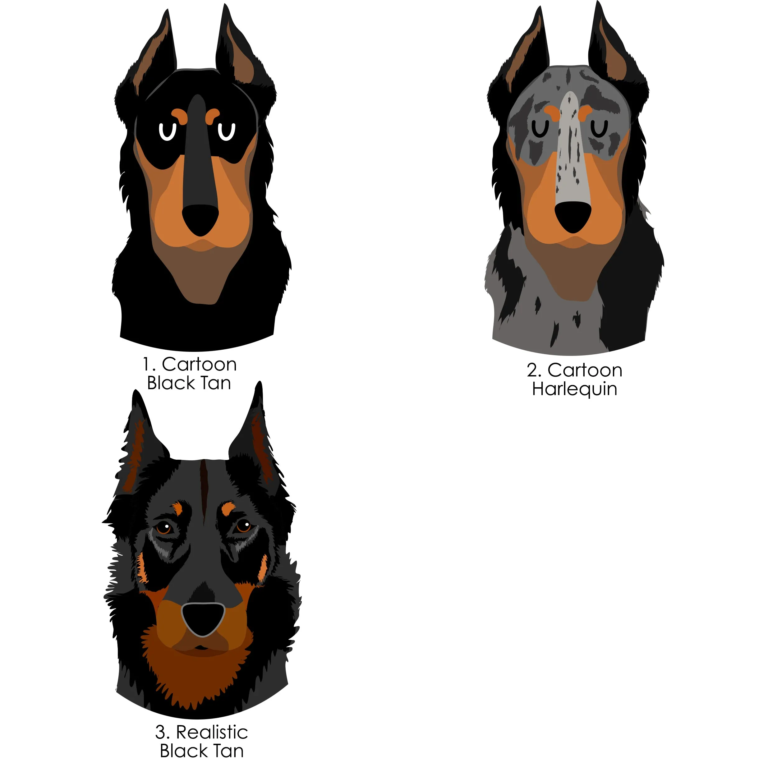 Beauceron Personalised Dog ID Tag