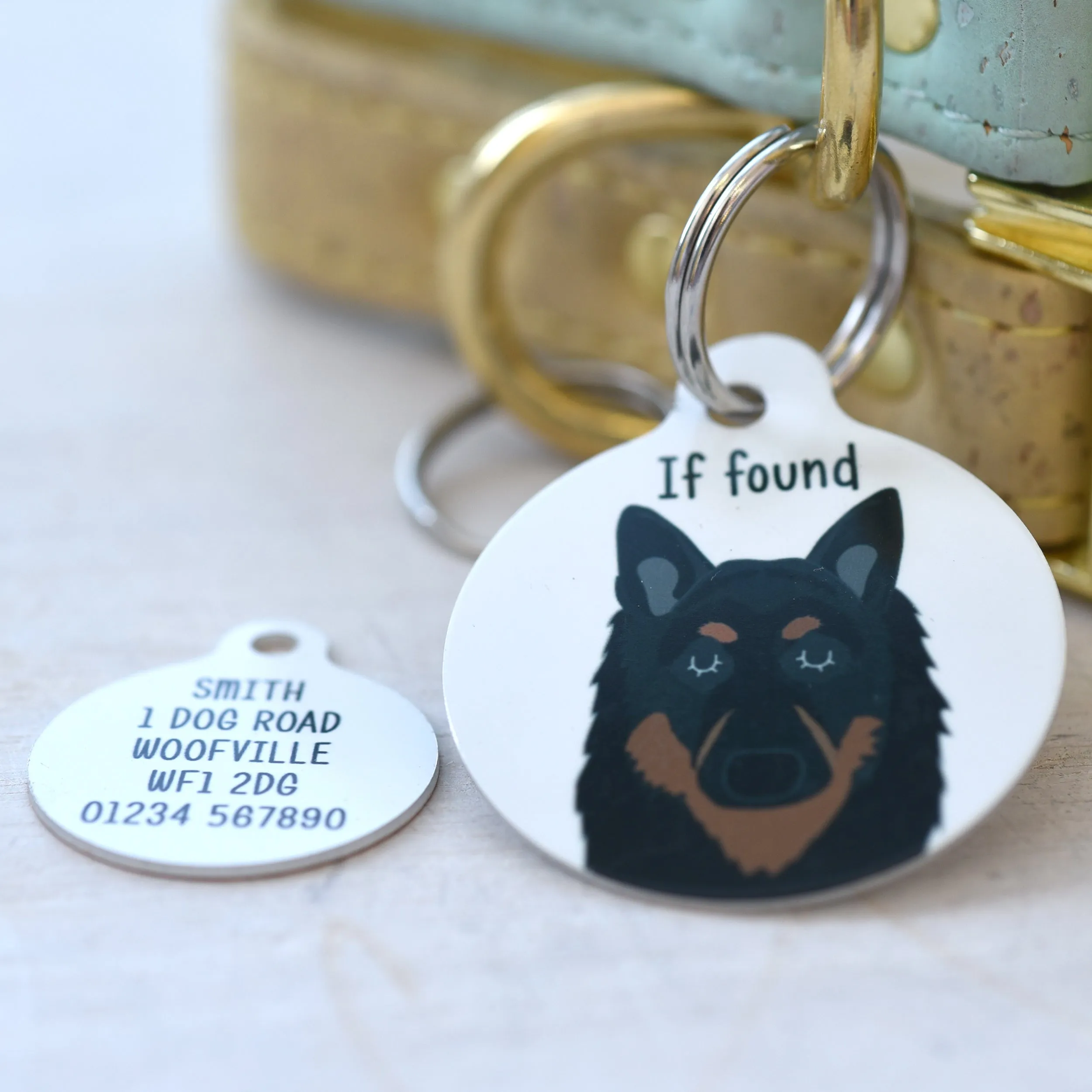 Belgian Shepherd Dog Tag