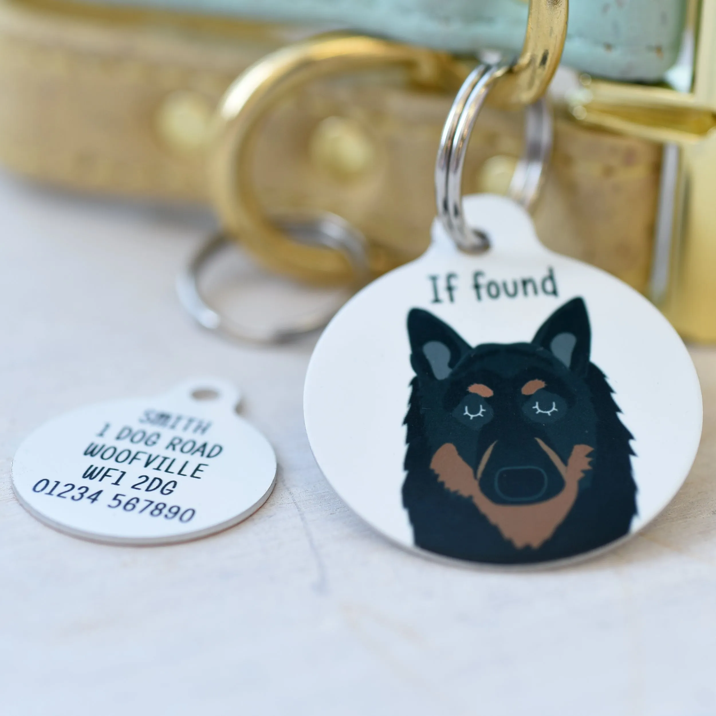 Belgian Shepherd Dog Tag