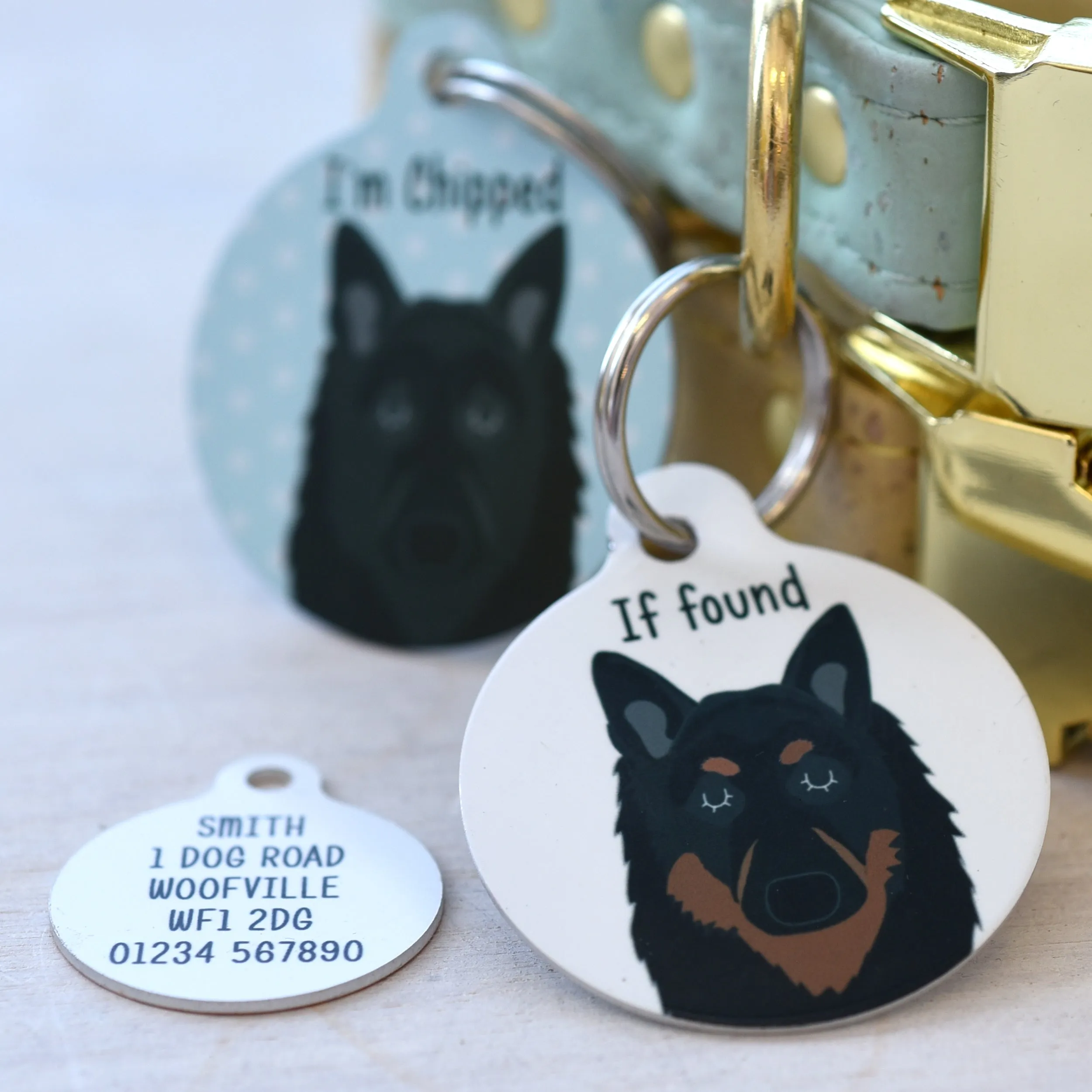 Belgian Shepherd Dog Tag