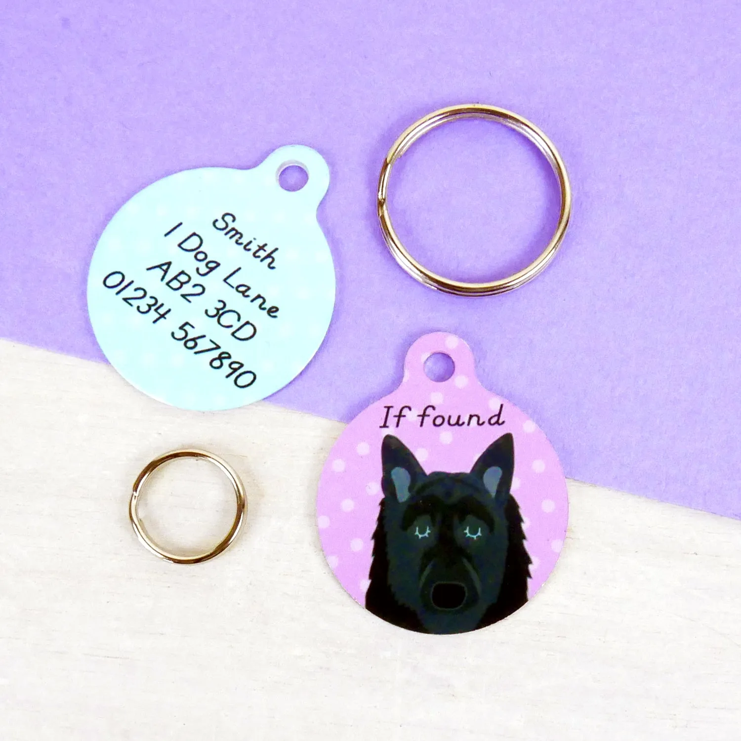 Belgian Shepherd Dog Tag