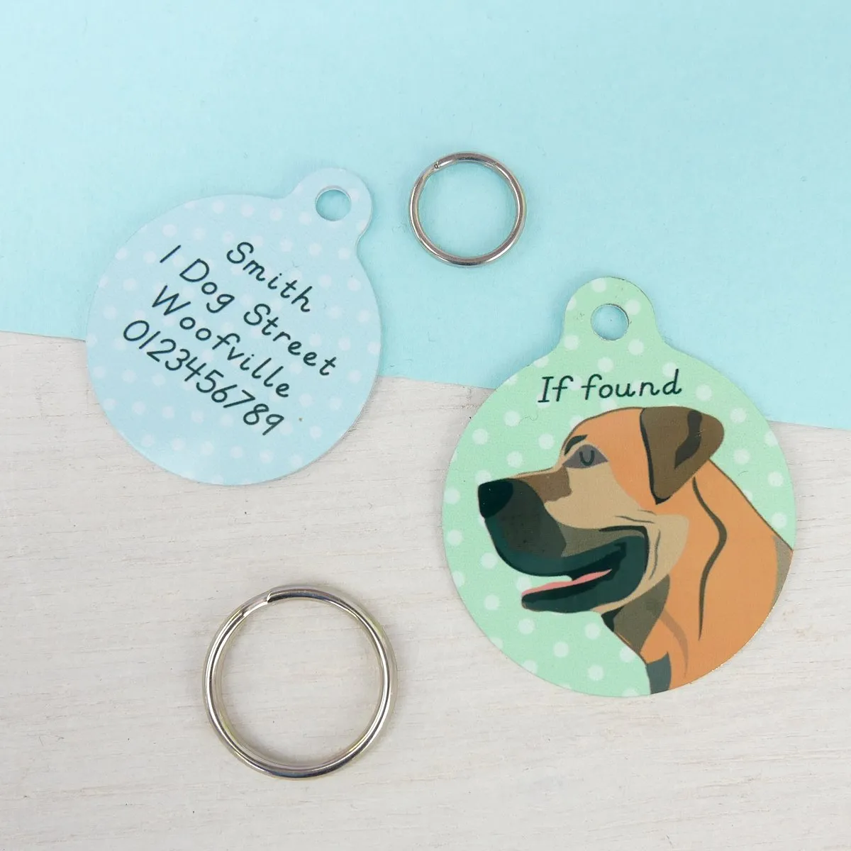 Boerboel Personalised Dog Tag