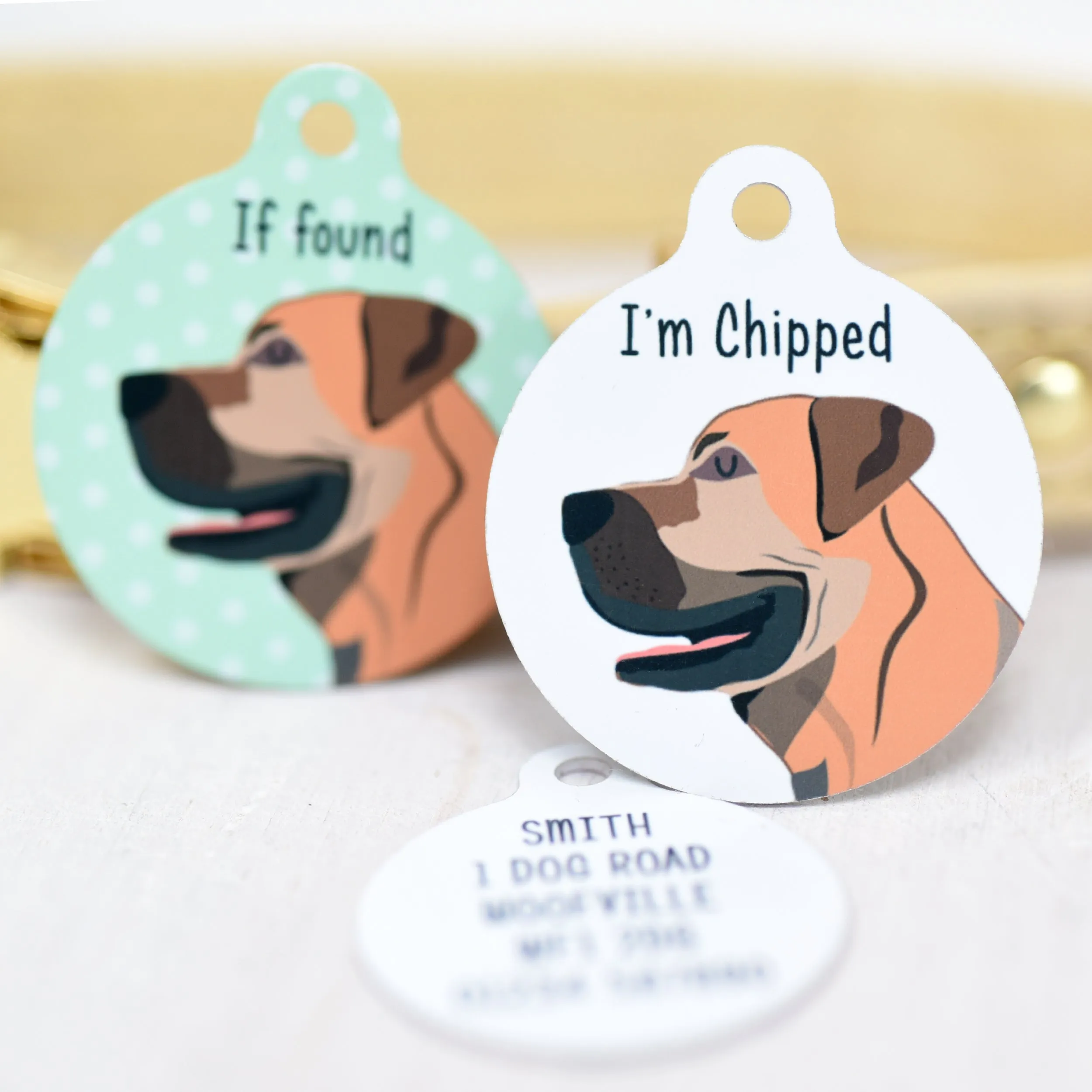 Boerboel Personalised Dog Tag