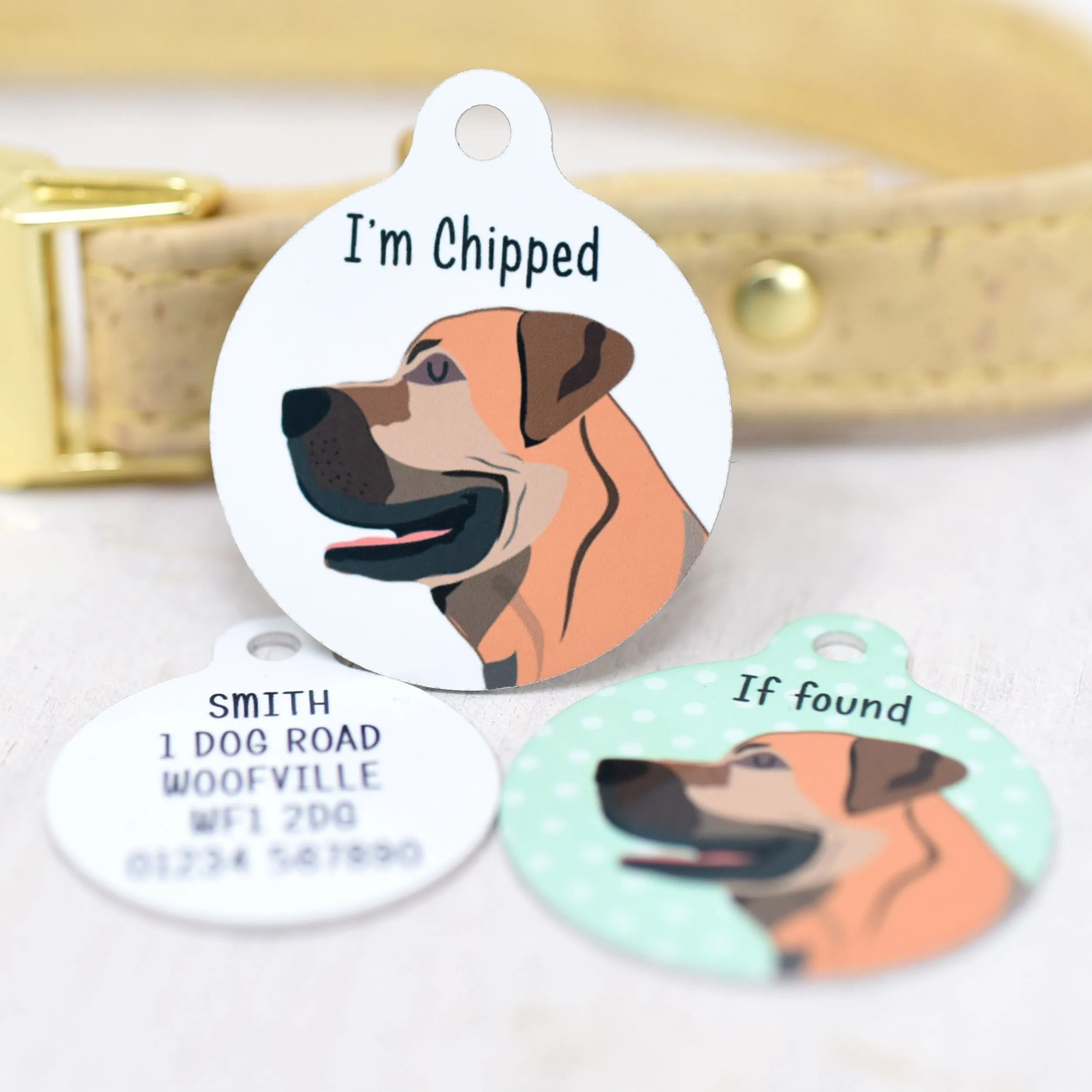 Boerboel Personalised Dog Tag