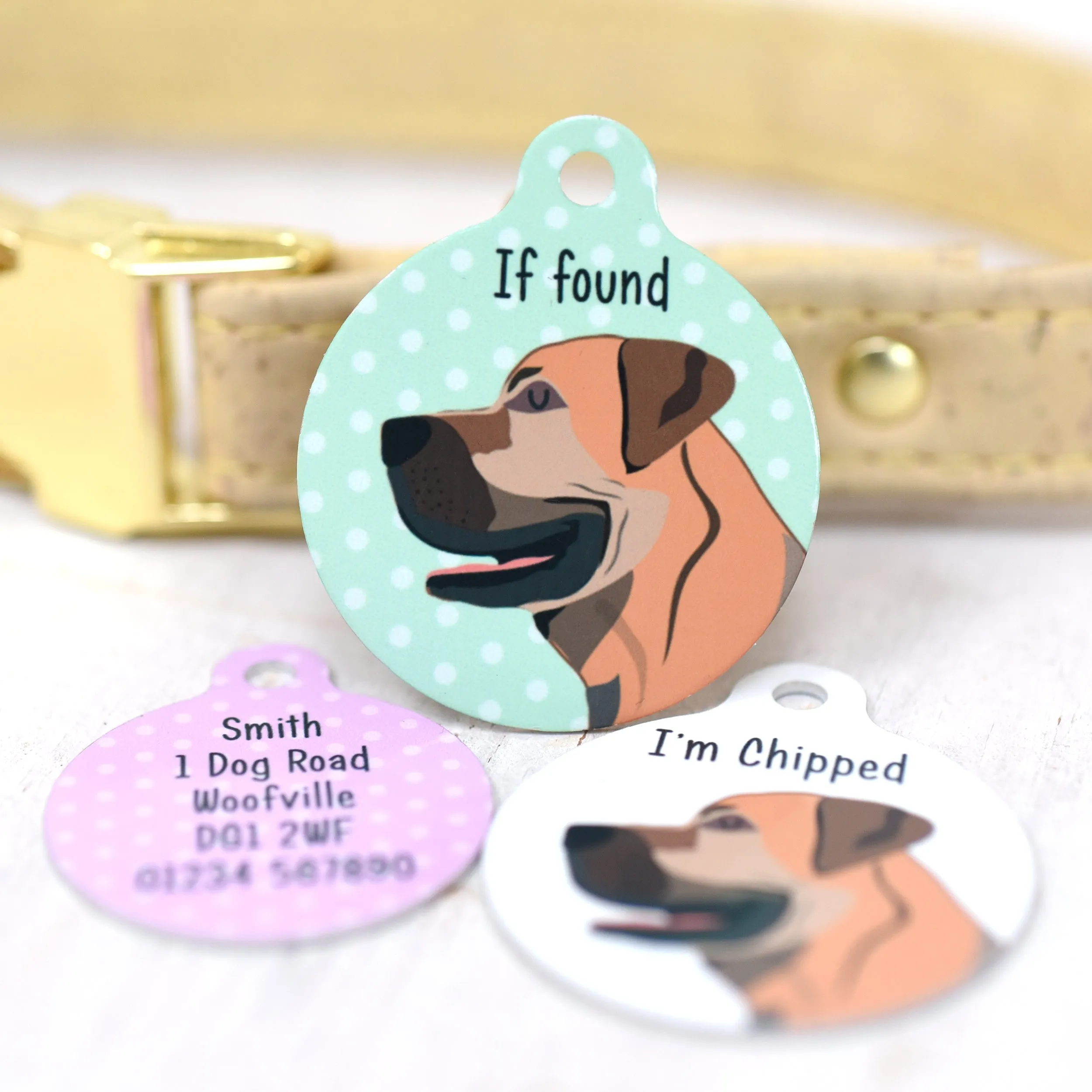 Boerboel Personalised Dog Tag