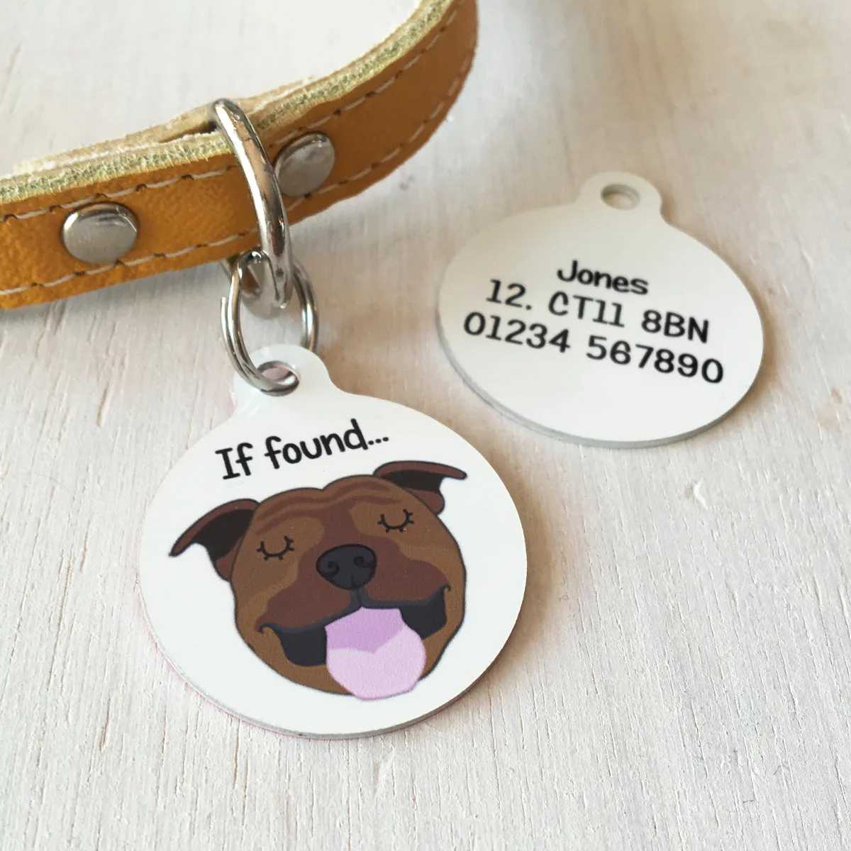 Budget Bauble Dog ID Tag (old style)