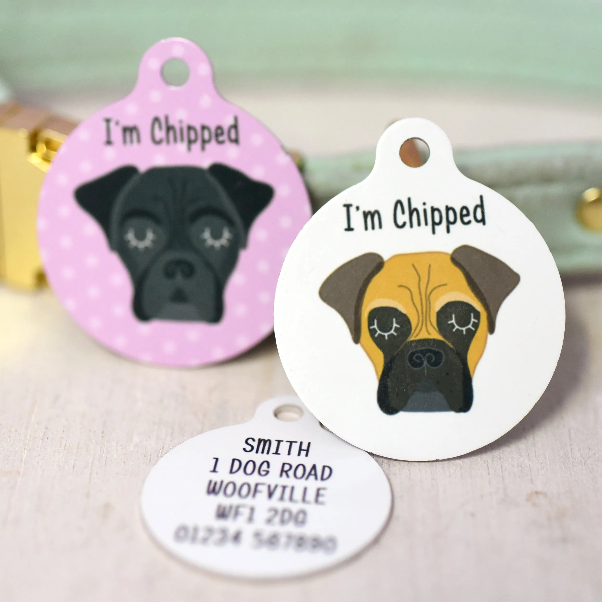 Bullmastiff Personalised Dog Tag