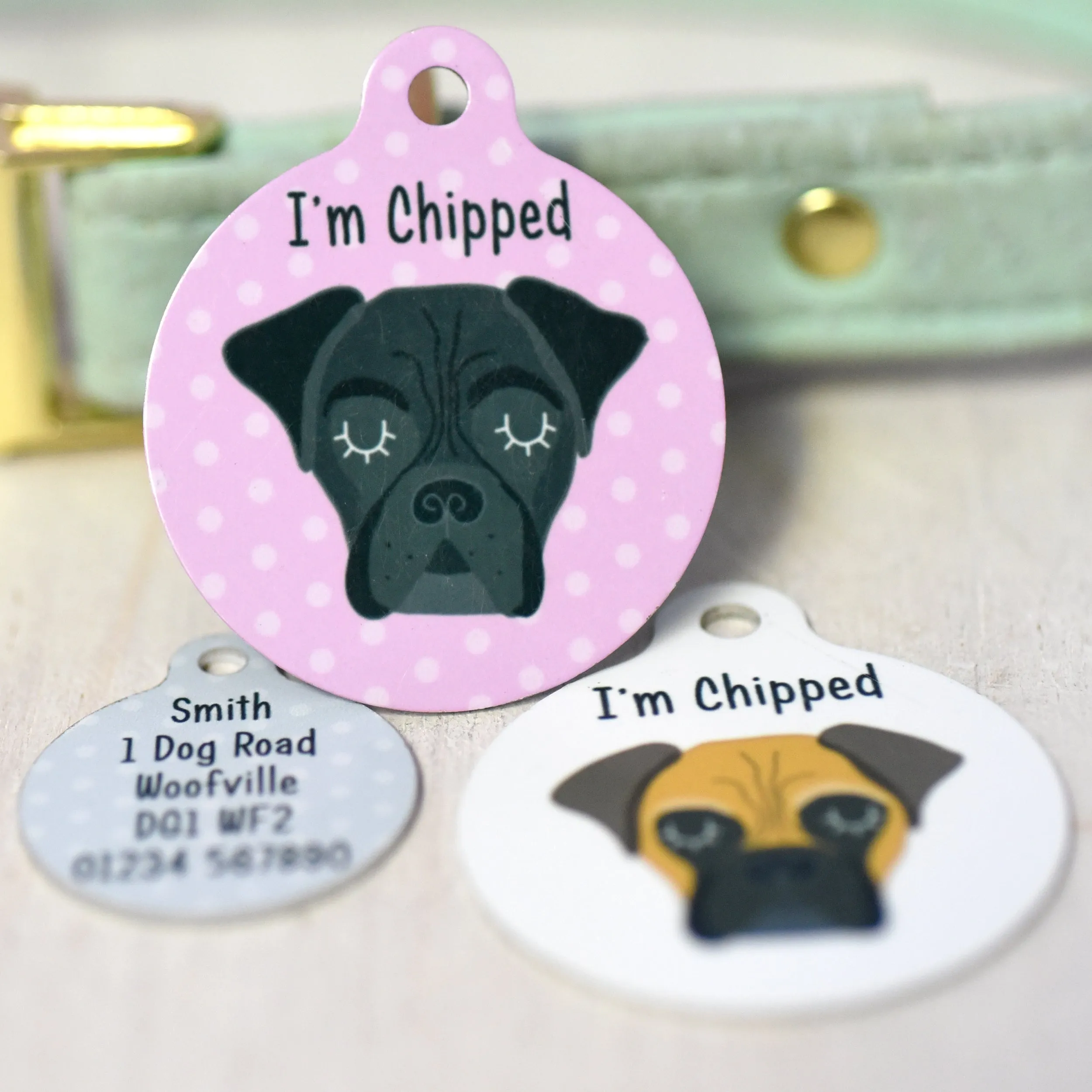 Bullmastiff Personalised Dog Tag