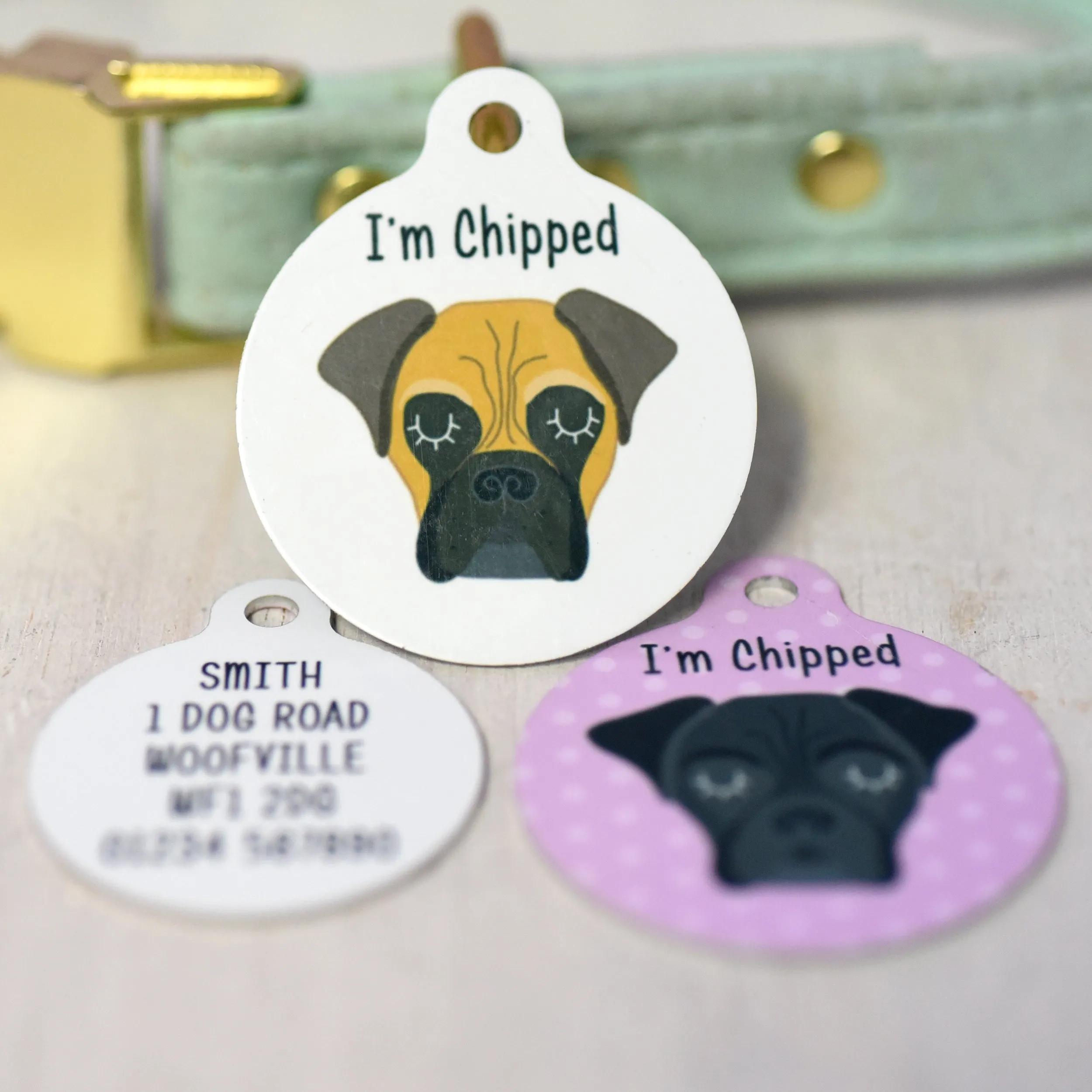 Bullmastiff Personalised Dog Tag