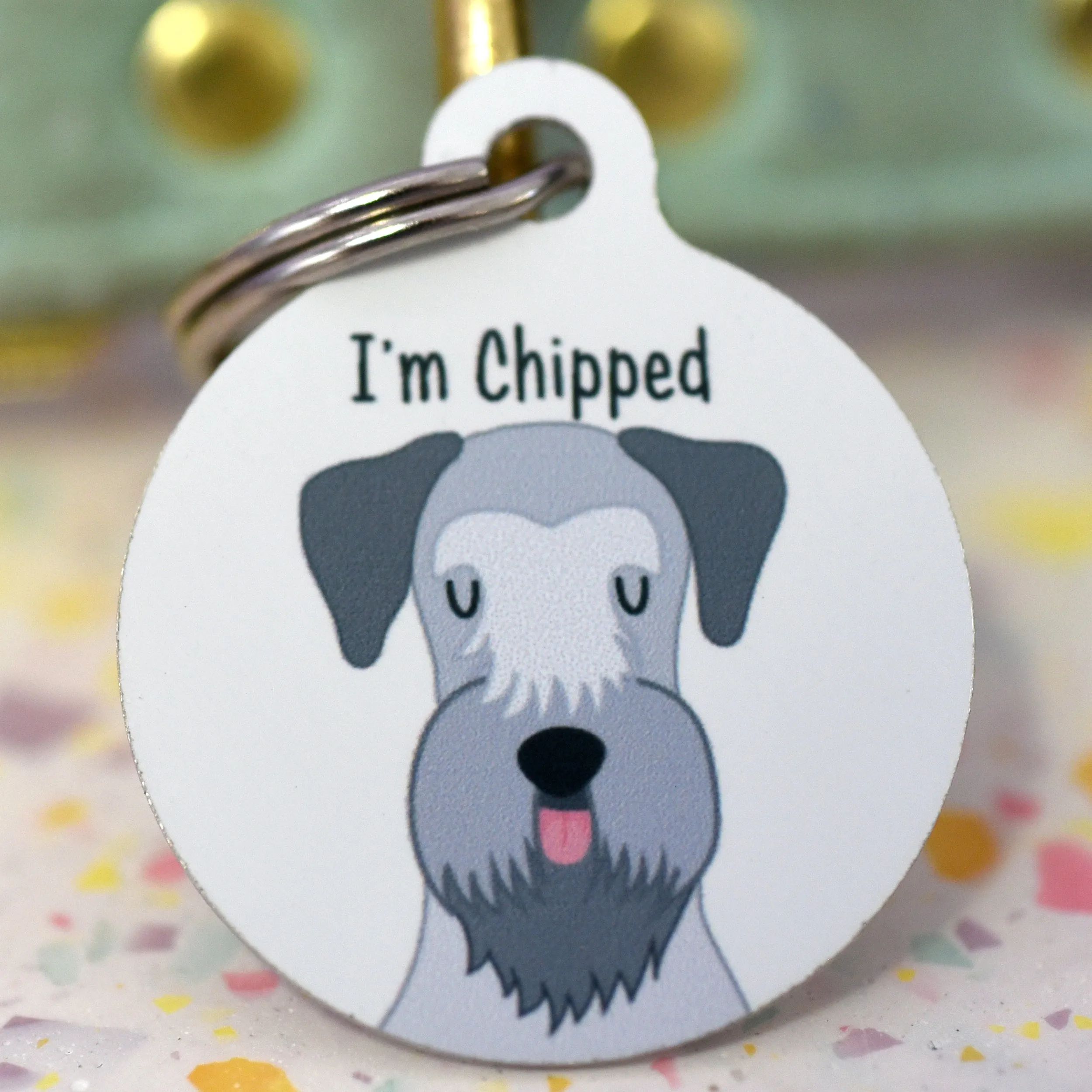 Cesky Terrier Personalised Dog ID Tag