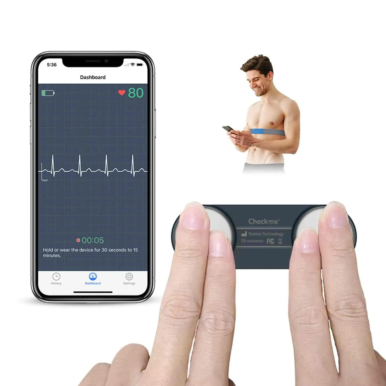 Checkme DuoEK ECG Monitor