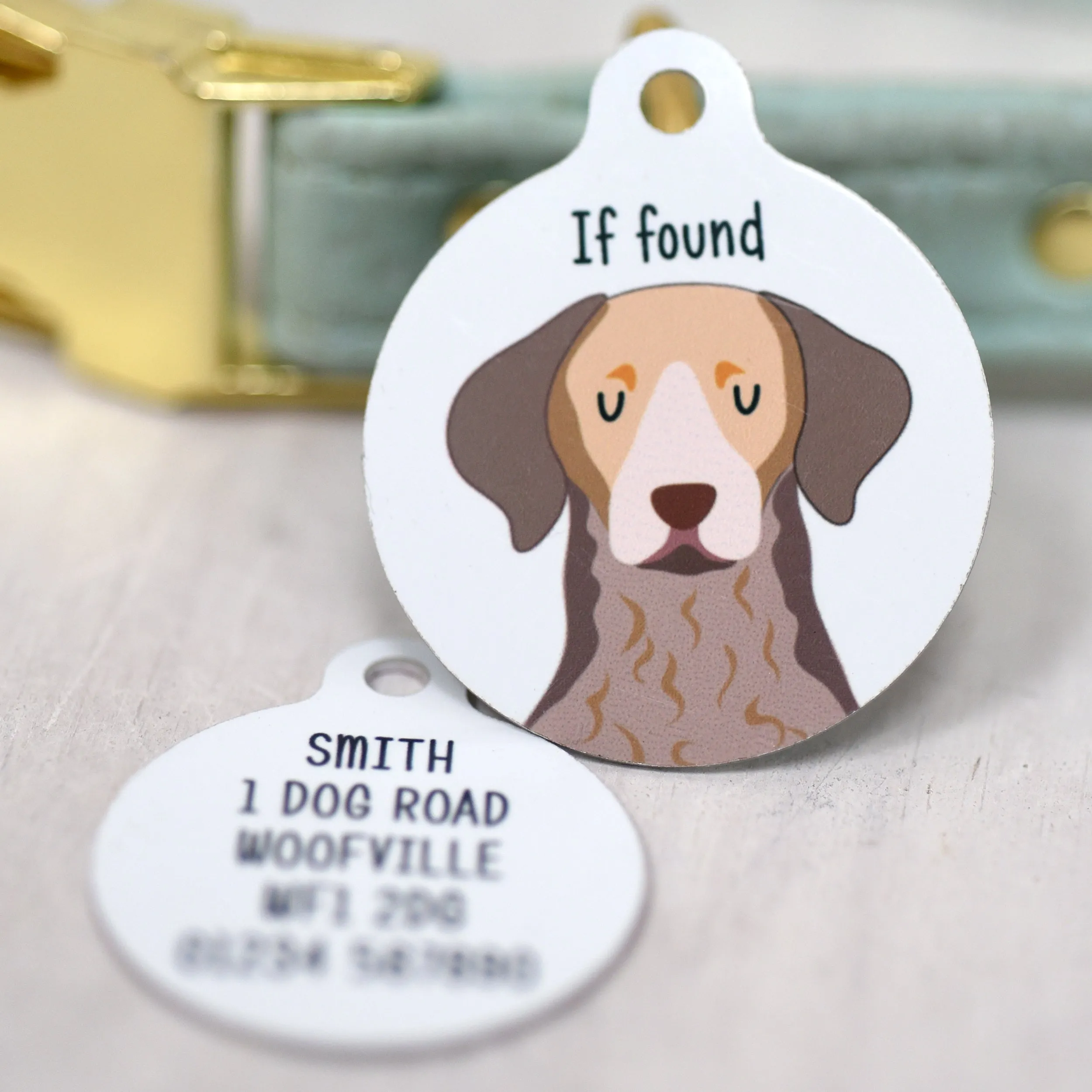 Chesapeake Bay Retriever Personalised Dog Tag