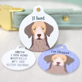 Chesapeake Bay Retriever Personalised Dog Tag