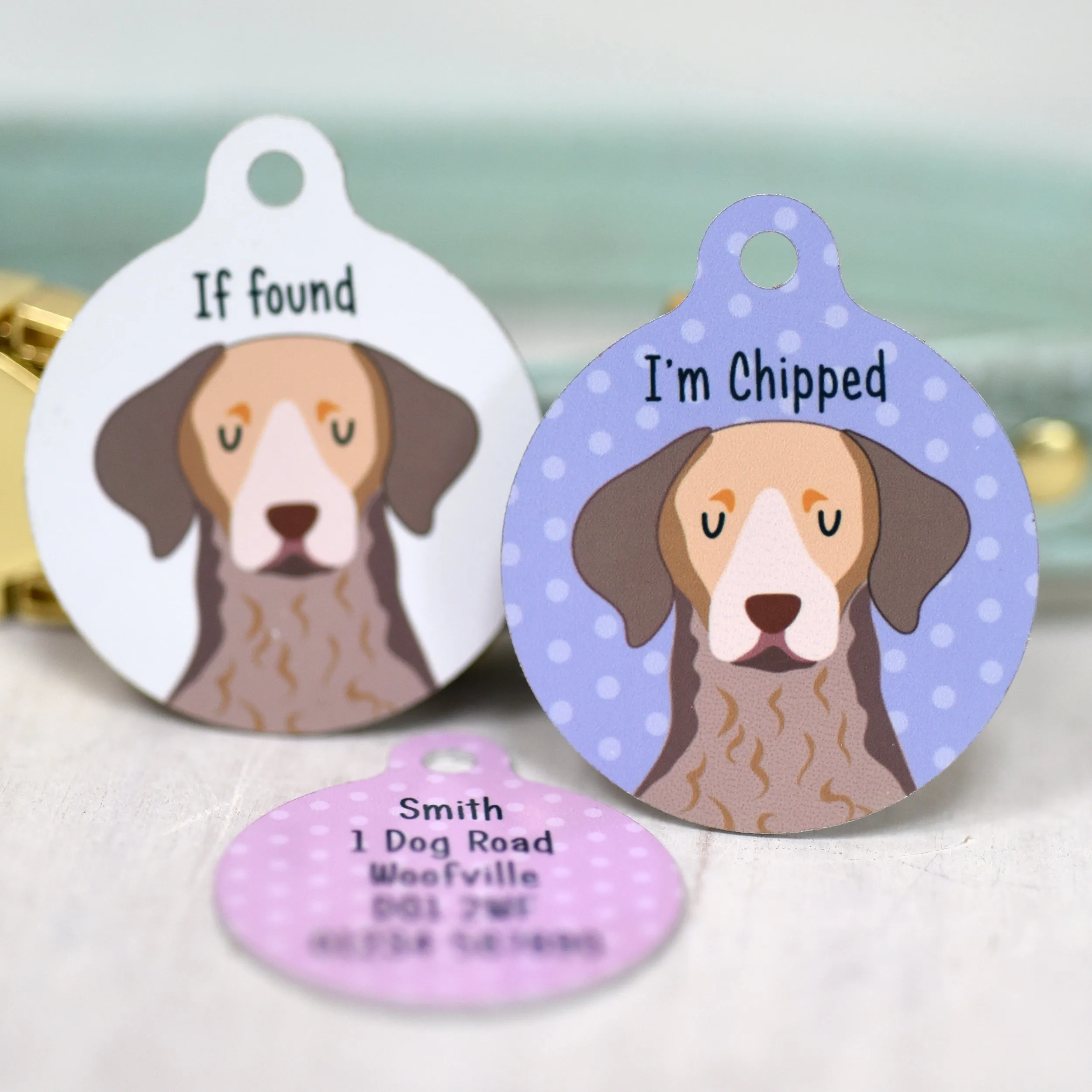 Chesapeake Bay Retriever Personalised Dog Tag