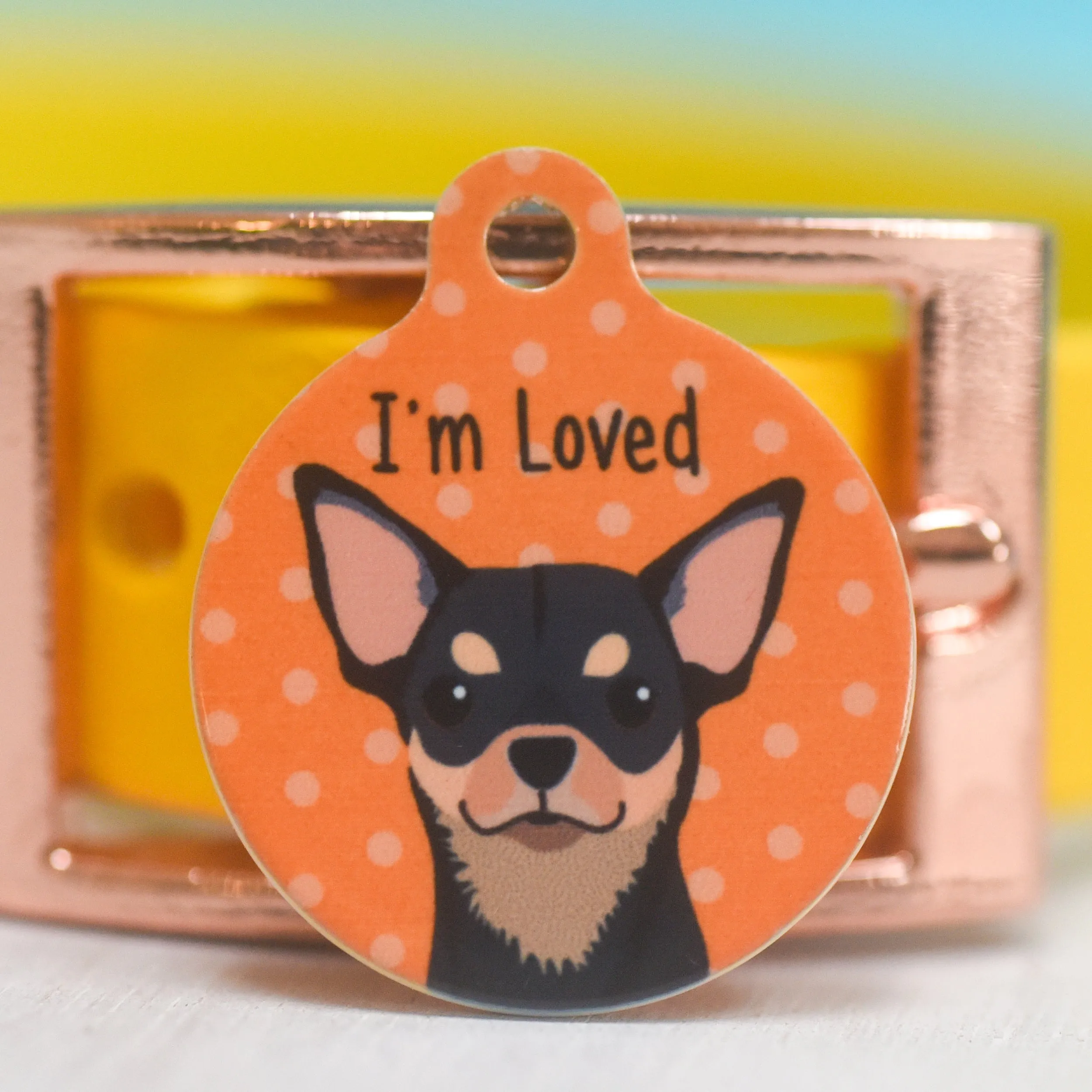 Chihuahua Personalised Dog Tag