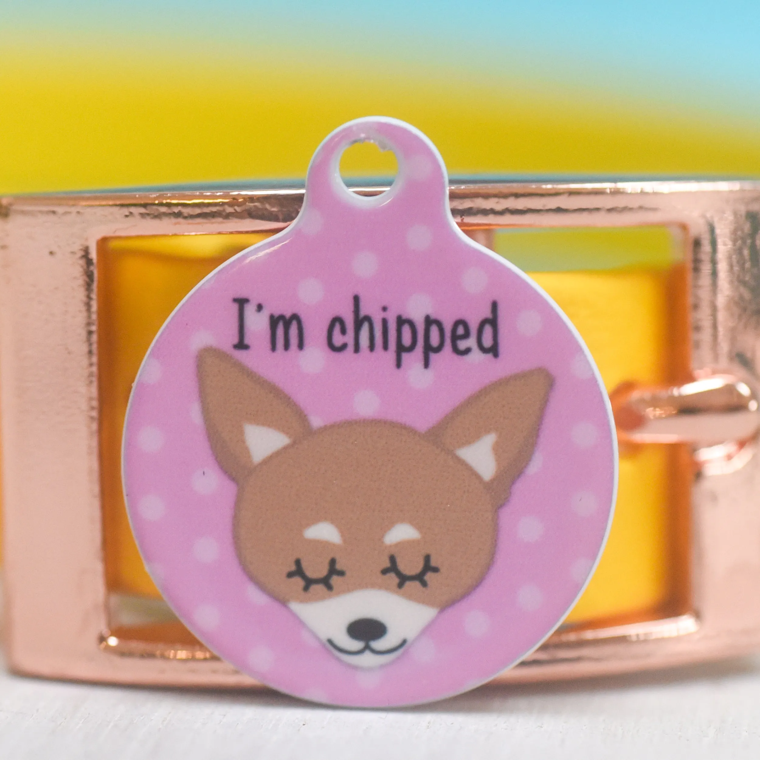 Chihuahua Personalised Dog Tag