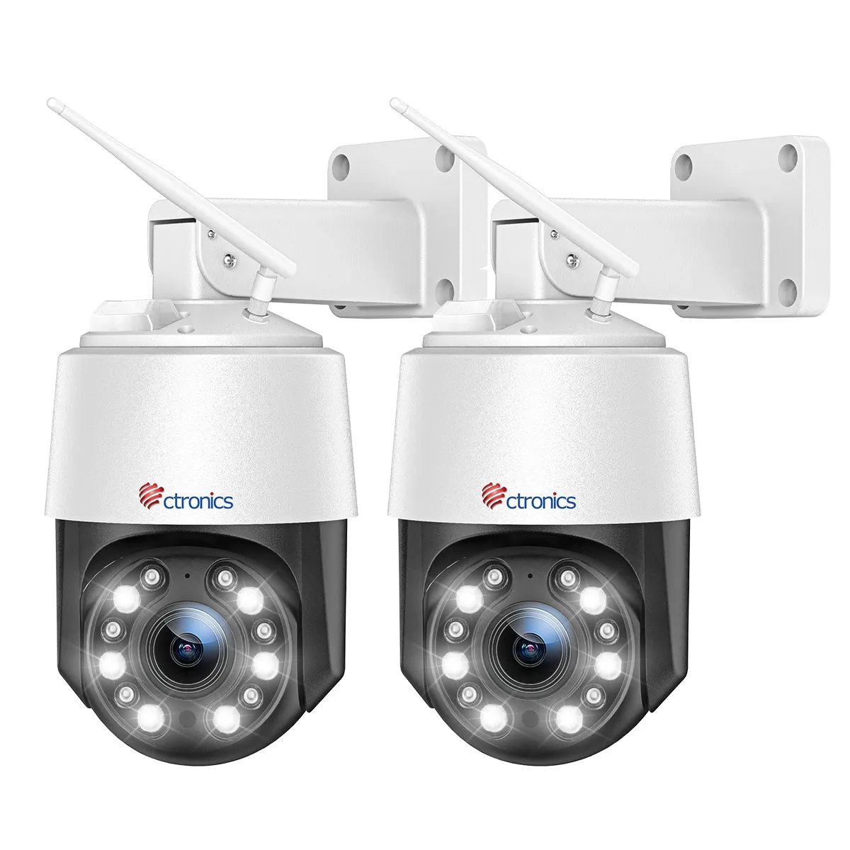 Ctronics 4K 8MP 5X Optical Zoom Surveillance Camera with Outdoor WLAN 5GHz/2.4GHz