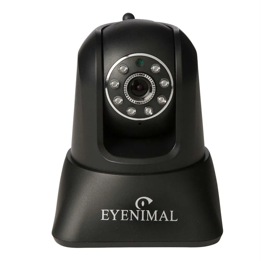 Eyenimal Pet Vision Live Black 4.5" X 3.5" X 4.5"