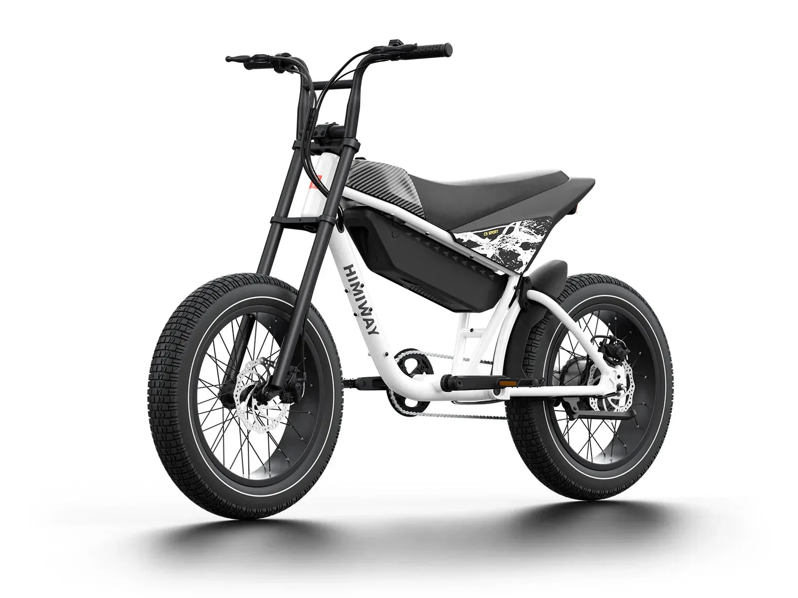 EZE Ryders HIMIWAY C5 Sport 750 w  Step Over Ebike 20x4 Electric e-Moto Style eBike