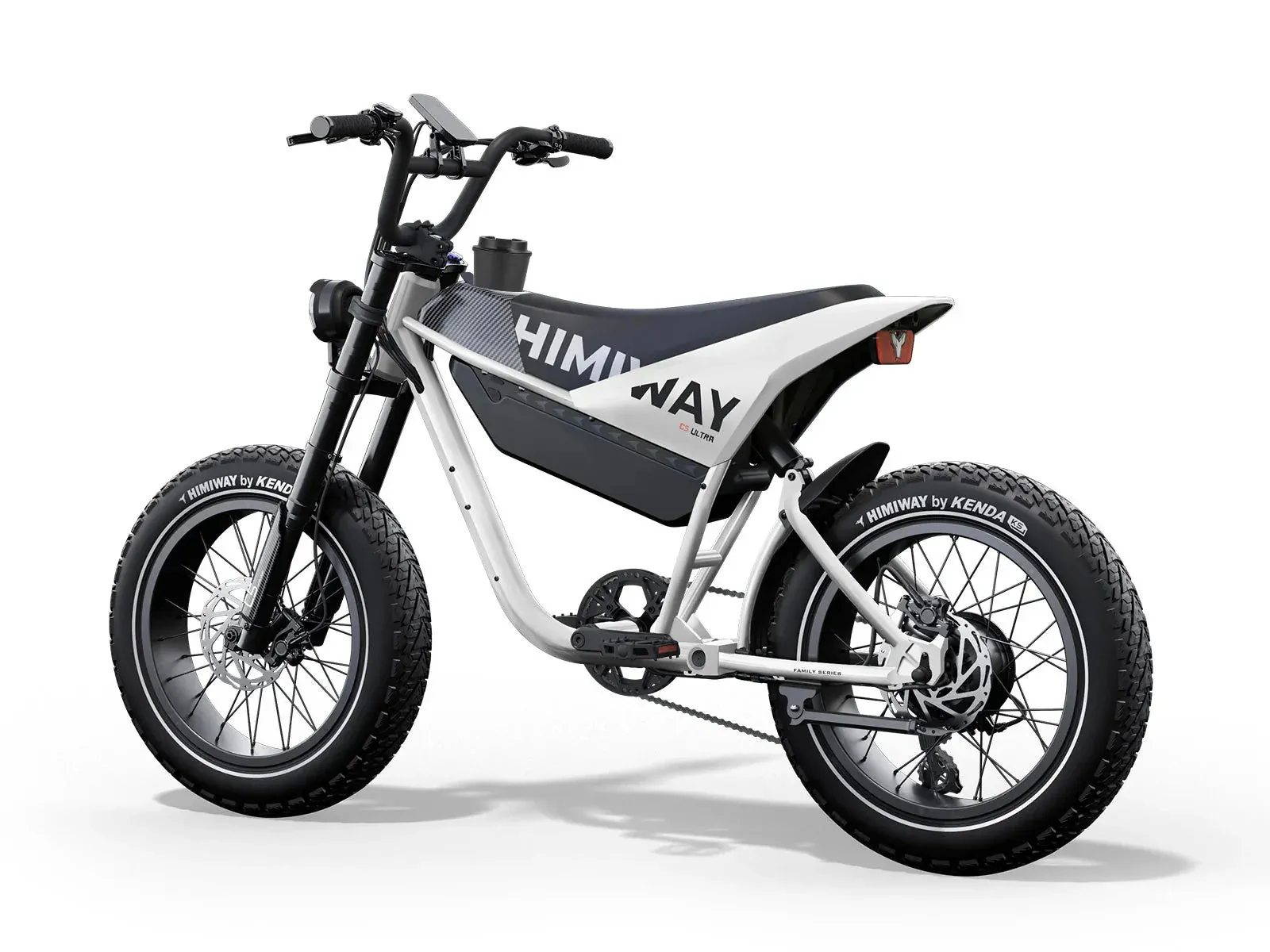 EZE Ryders HIMIWAY C5 Ultra 750 w  Step Over Ebike 20x4 Electric e-Moto Style eBike