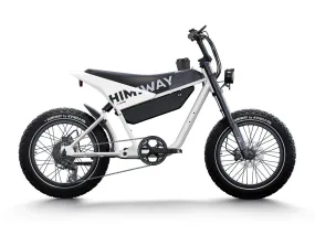 EZE Ryders HIMIWAY C5 Ultra 750 w  Step Over Ebike 20x4 Electric e-Moto Style eBike