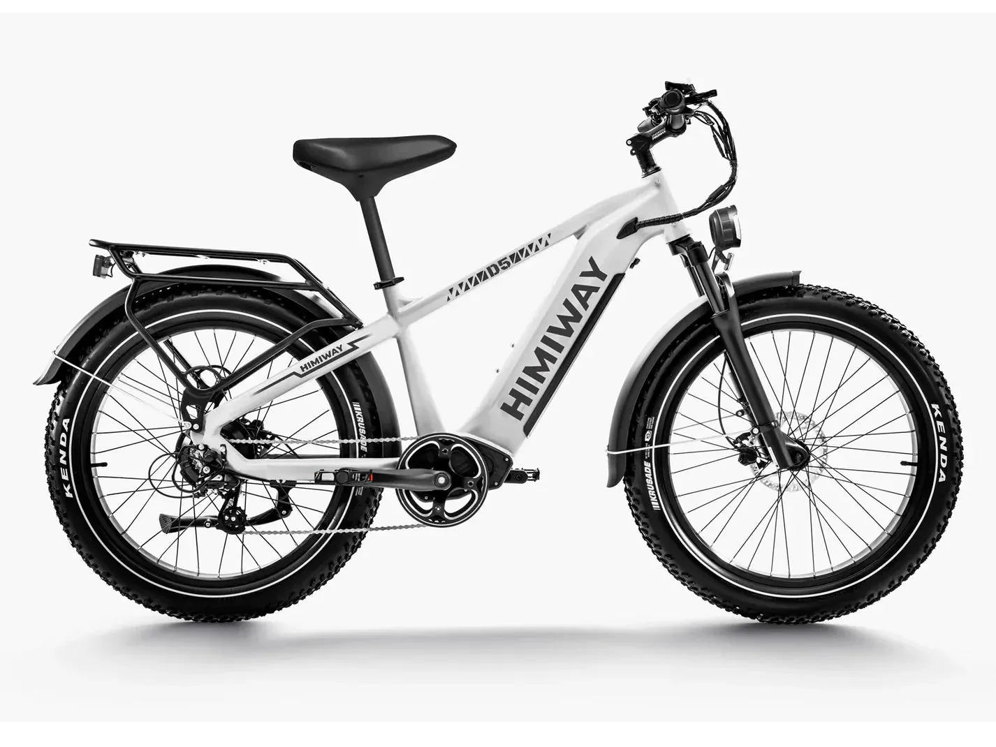 EZE Ryders HIMIWAY Zebra 750 w Bike in the shop Step Over Ebike 26x4 Electric Fat Tire Mountain eBike