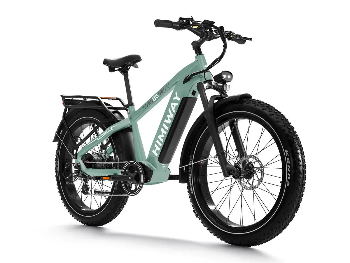 EZE Ryders HIMIWAY Zebra 750 w Bike in the shop Step Over Ebike 26x4 Electric Fat Tire Mountain eBike