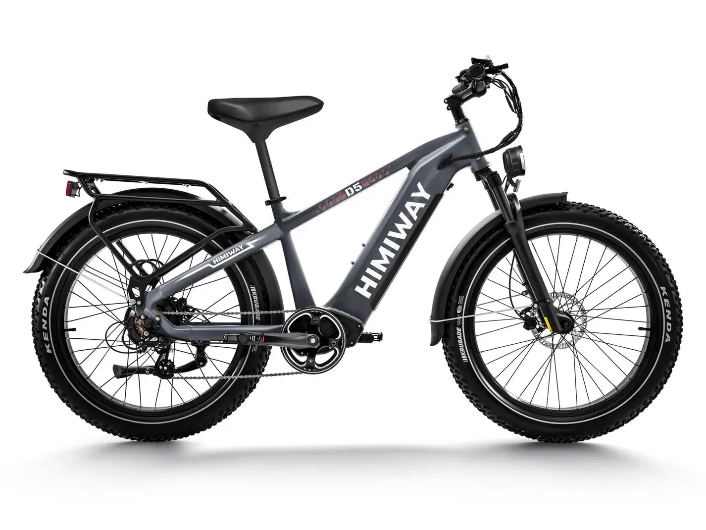 EZE Ryders HIMIWAY Zebra 750 w Bike in the shop Step Over Ebike 26x4 Electric Fat Tire Mountain eBike