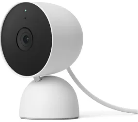 Google GJQ9T Nest Cam (Indoor, Wired) Security Camera - Smart Home WiFi Camera