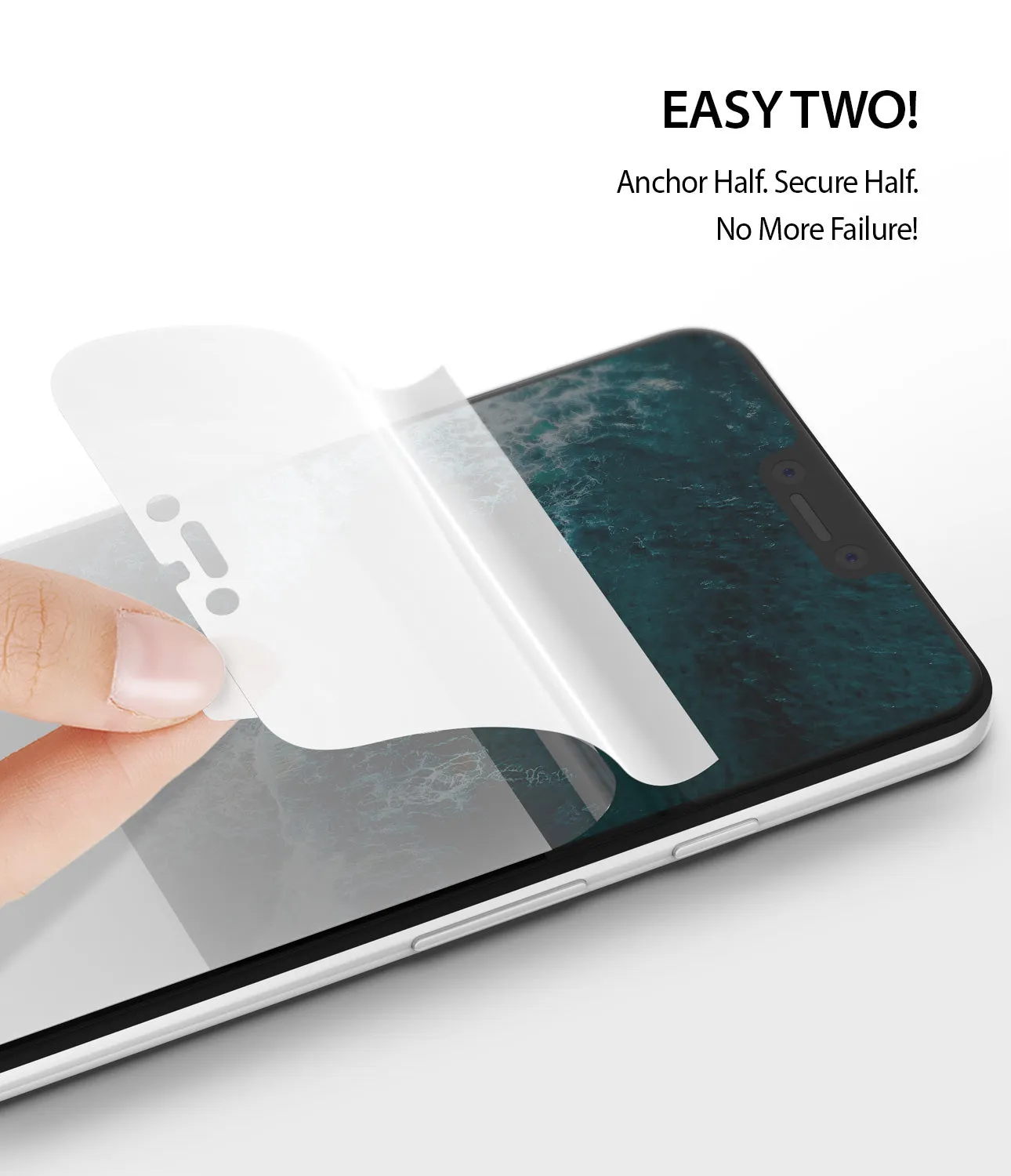 Google Pixel 3 XL Screen Protector | Dual Easy Film