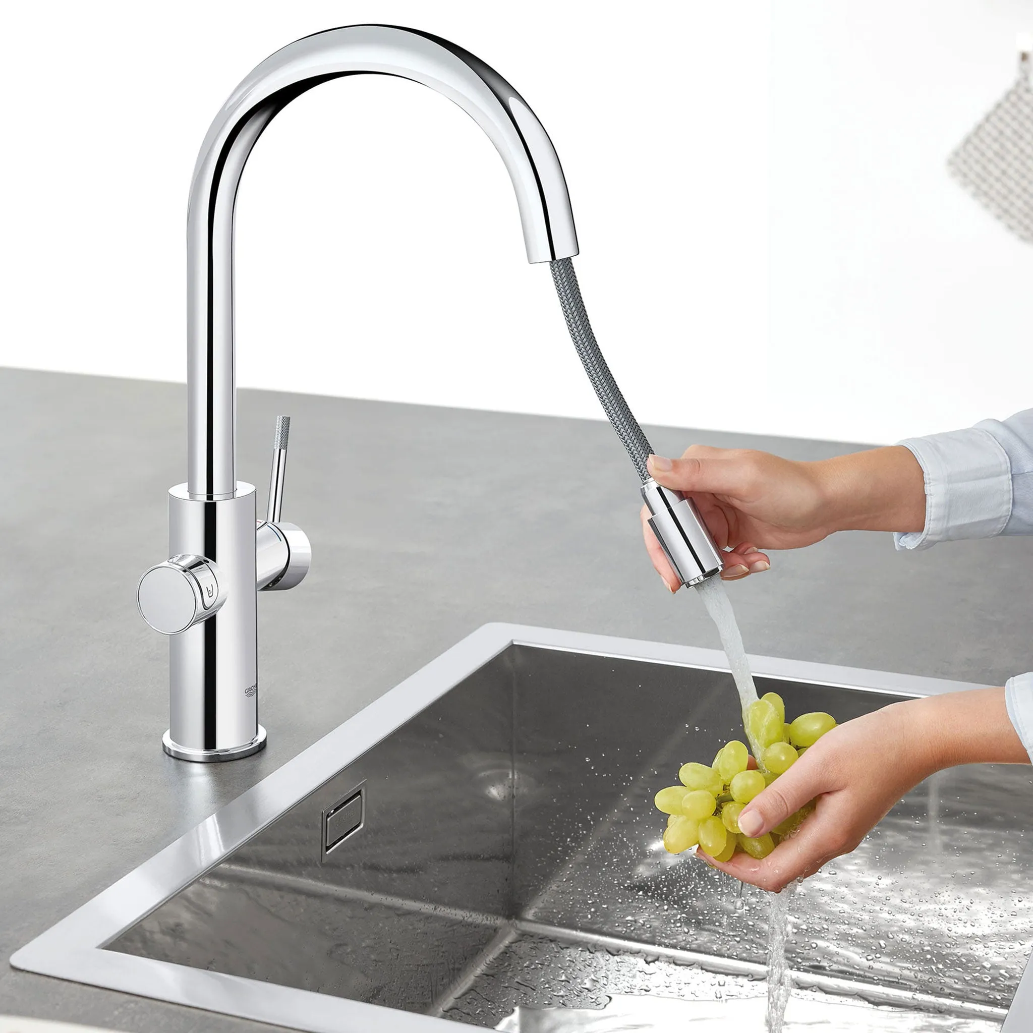 Grohe Blue Pull-Down Kitchen Faucet