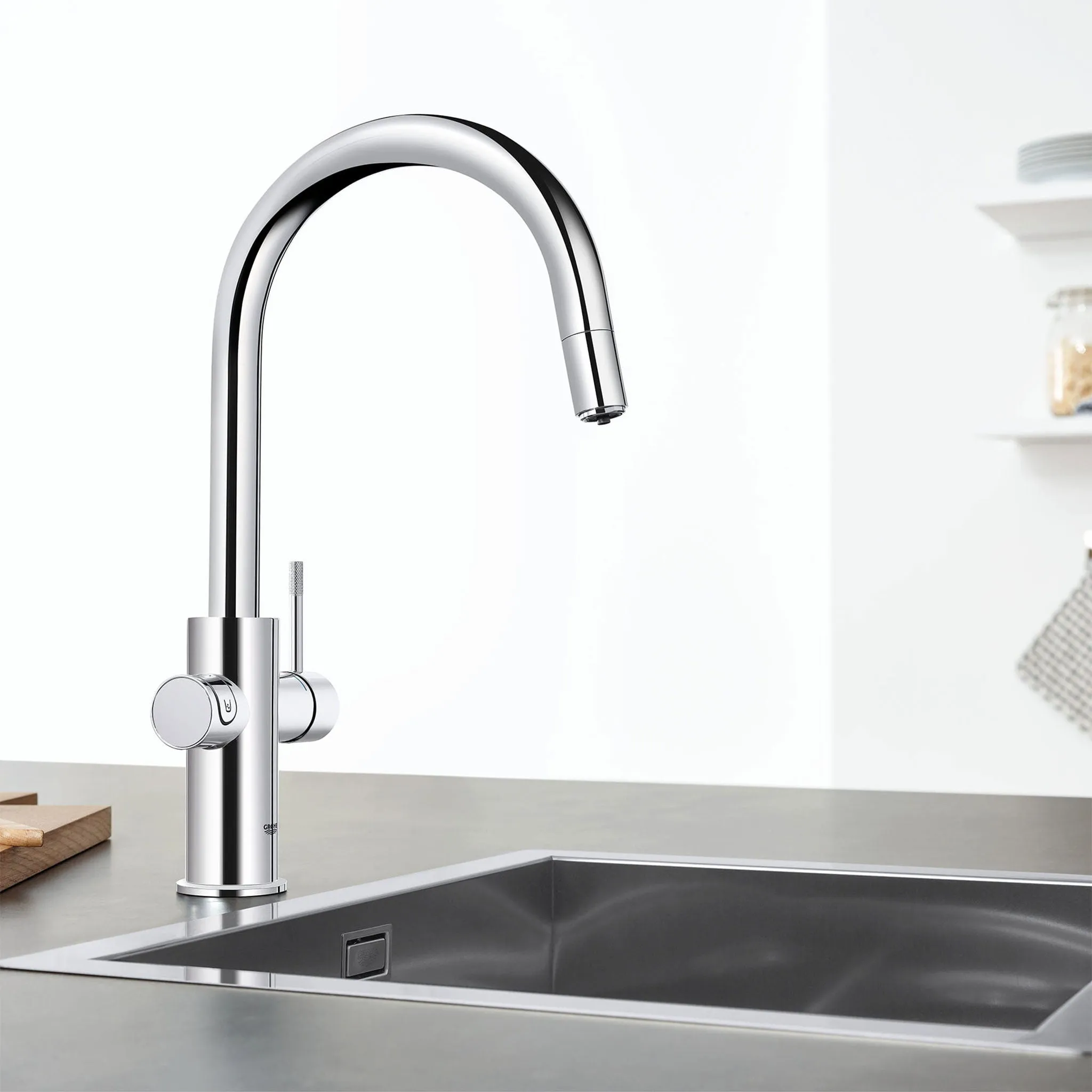 Grohe Blue Pull-Down Kitchen Faucet