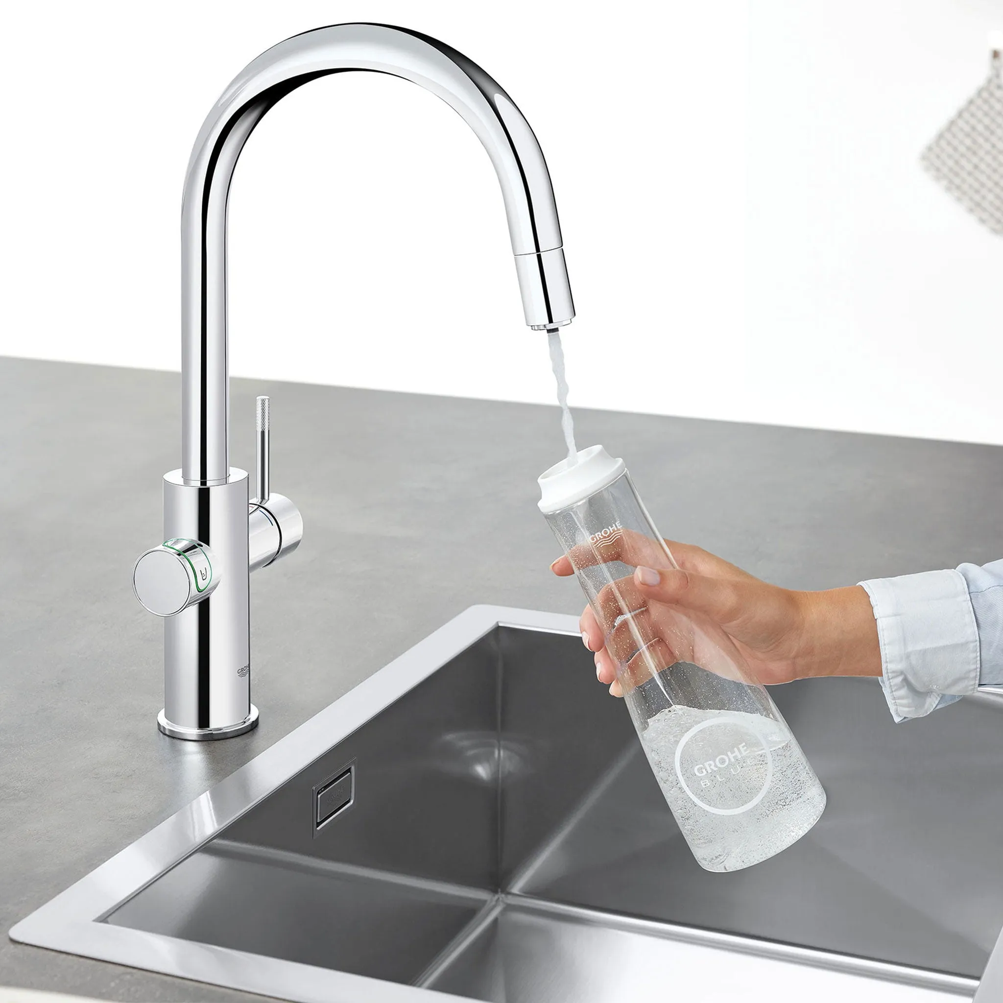 Grohe Blue Pull-Down Kitchen Faucet