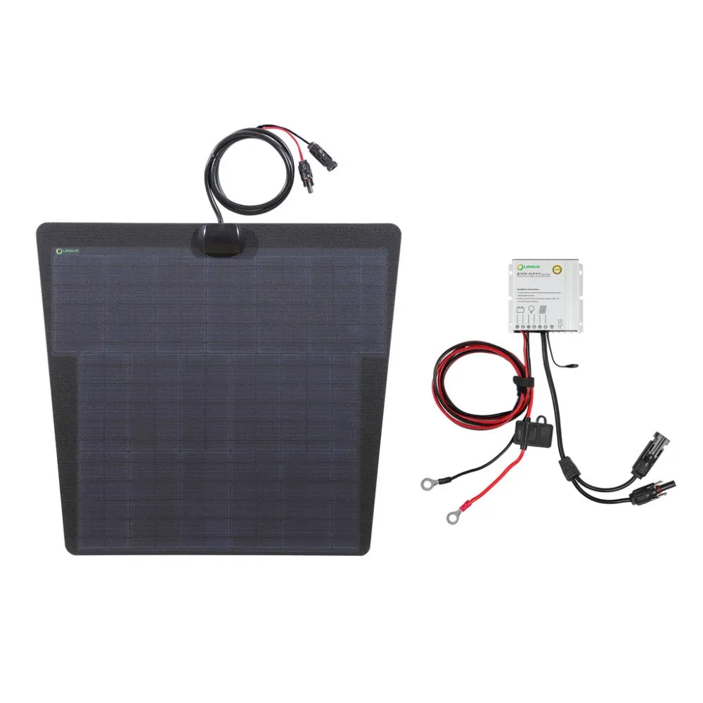 Lensun 45W 12V Car Hood Solar Panel For 4Runner (1989-1995)