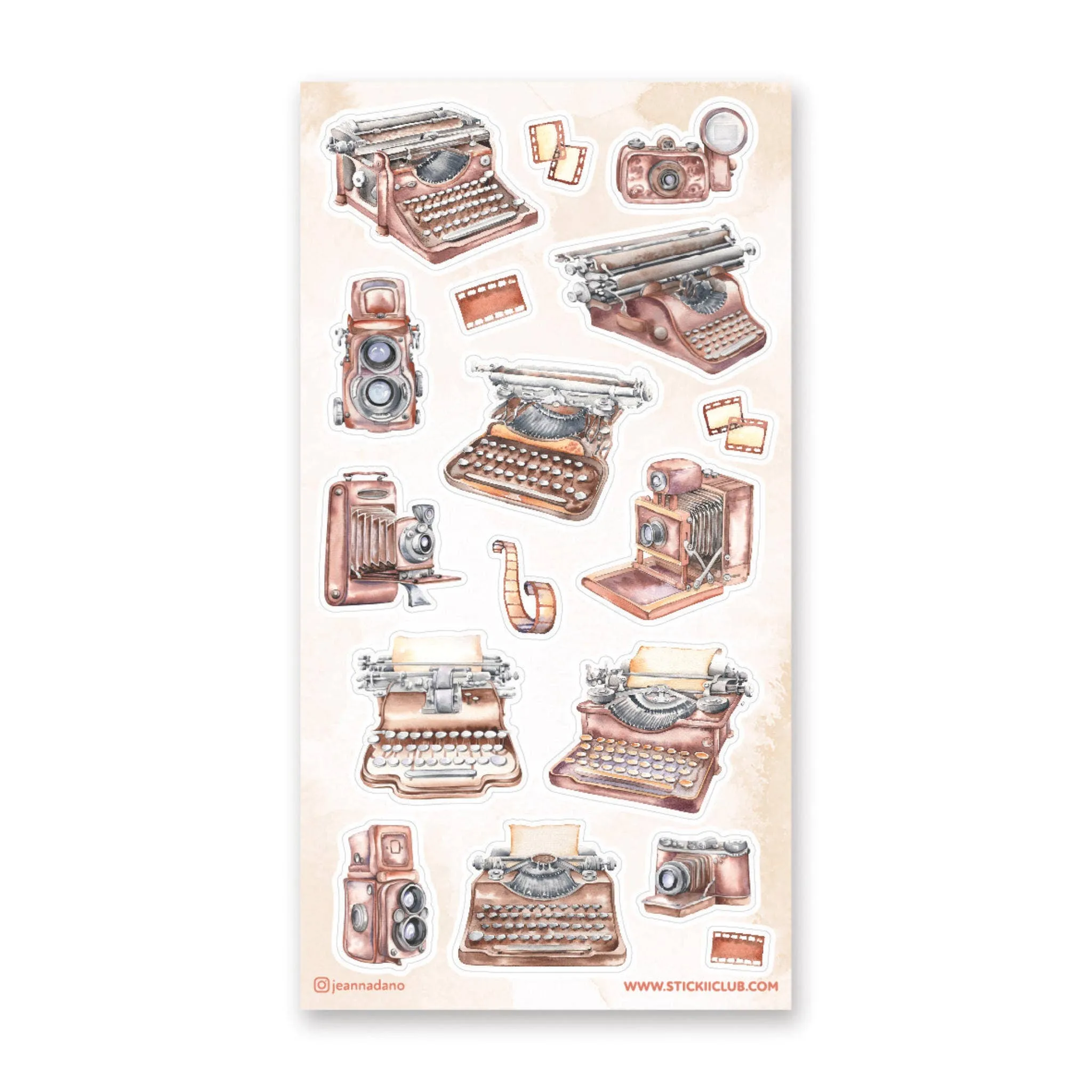 Old Memories Sticker Sheet