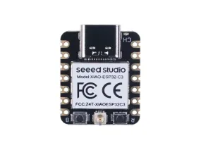 Seeed Studio XIAO ESP32C3 - Cost-effective tiny microcontroller with complete Wi-Fi subsystem and BLE, battery charge supported, power efficiency and rich Interface