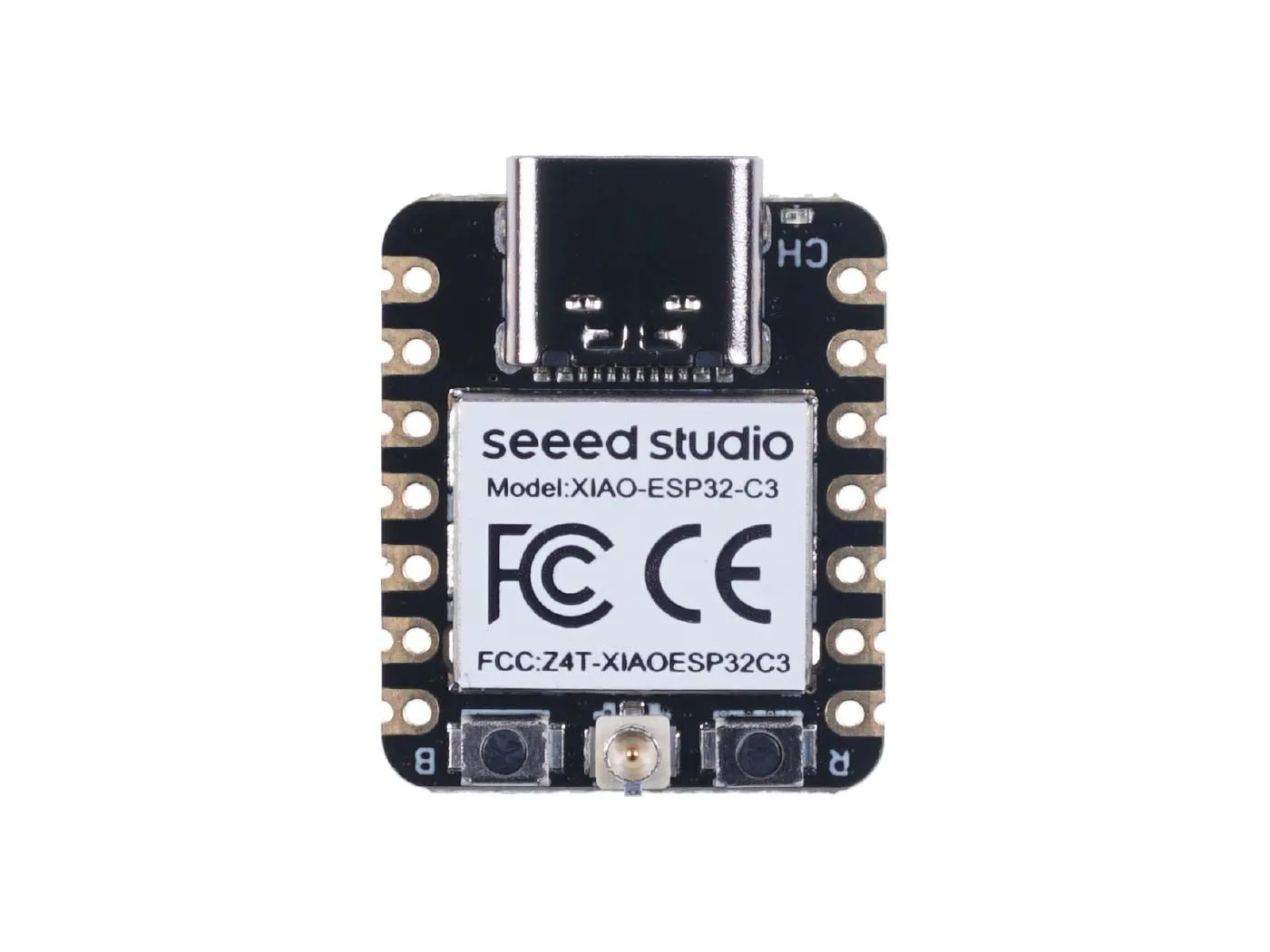 Seeed Studio XIAO ESP32C3 - Cost-effective tiny microcontroller with complete Wi-Fi subsystem and BLE, battery charge supported, power efficiency and rich Interface