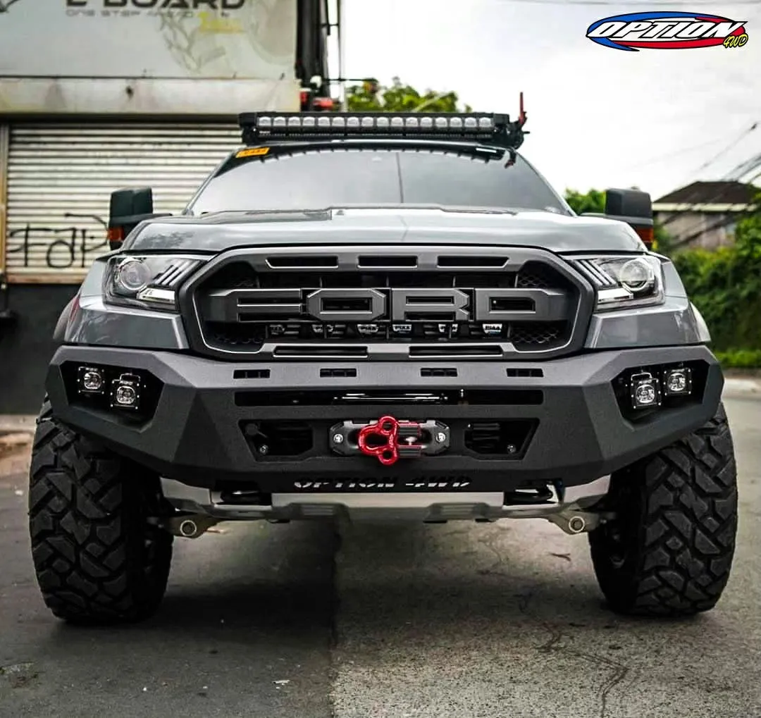 V.2 FRONT WINCH BAR, RANGER RAPTOR ( 2018-2022 ) NEW ZEALAND ONLY